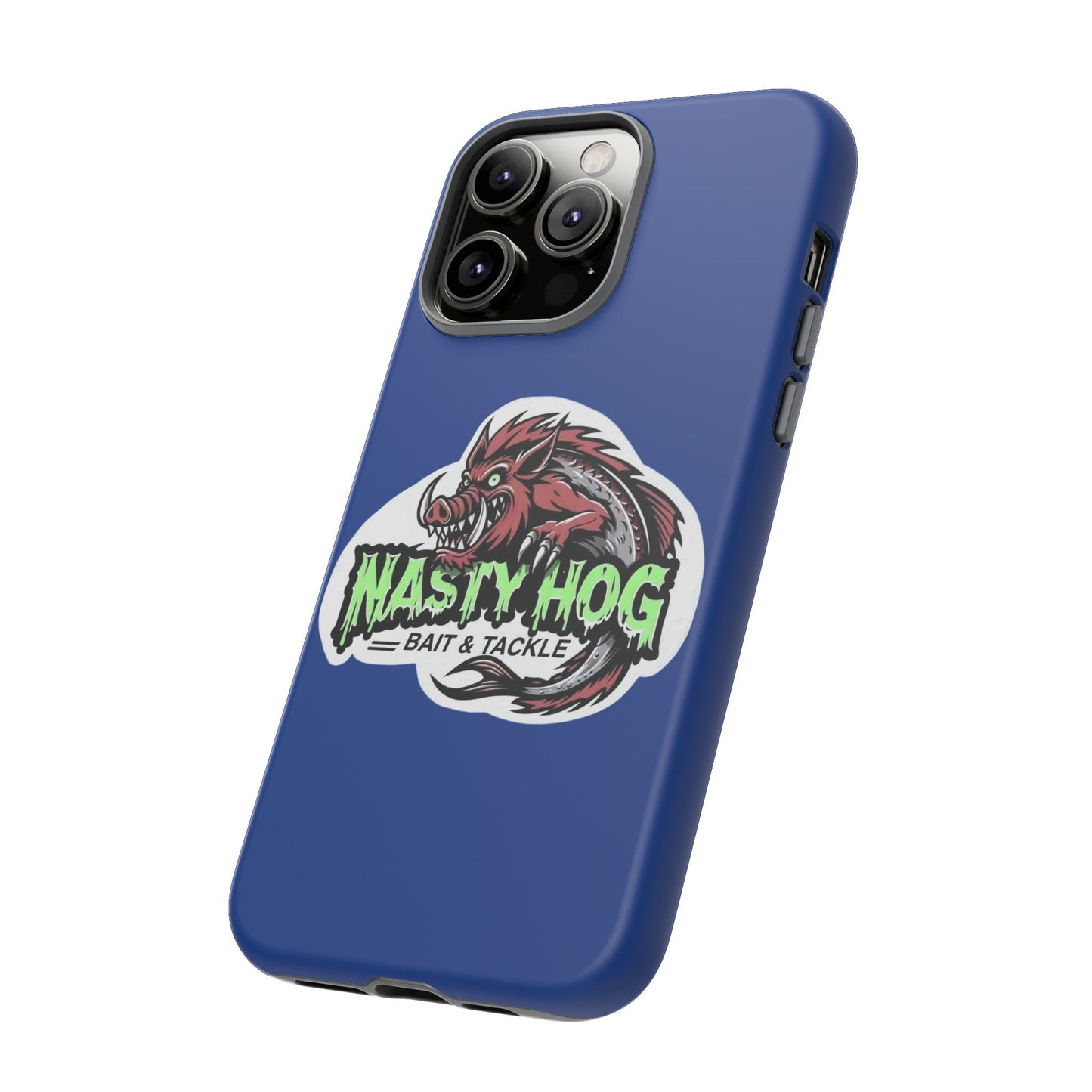 Fishing Phone Case, Nasty Hog Tackle Design for Outdoor Enthusiasts, Tough and Durable Accessories, Unique Gift for Anglers