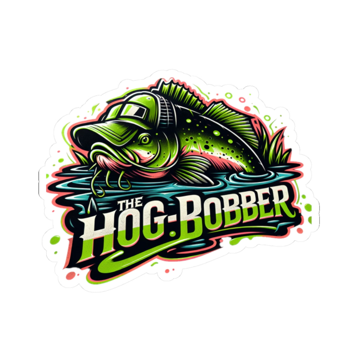 Hog Bobber Sticker