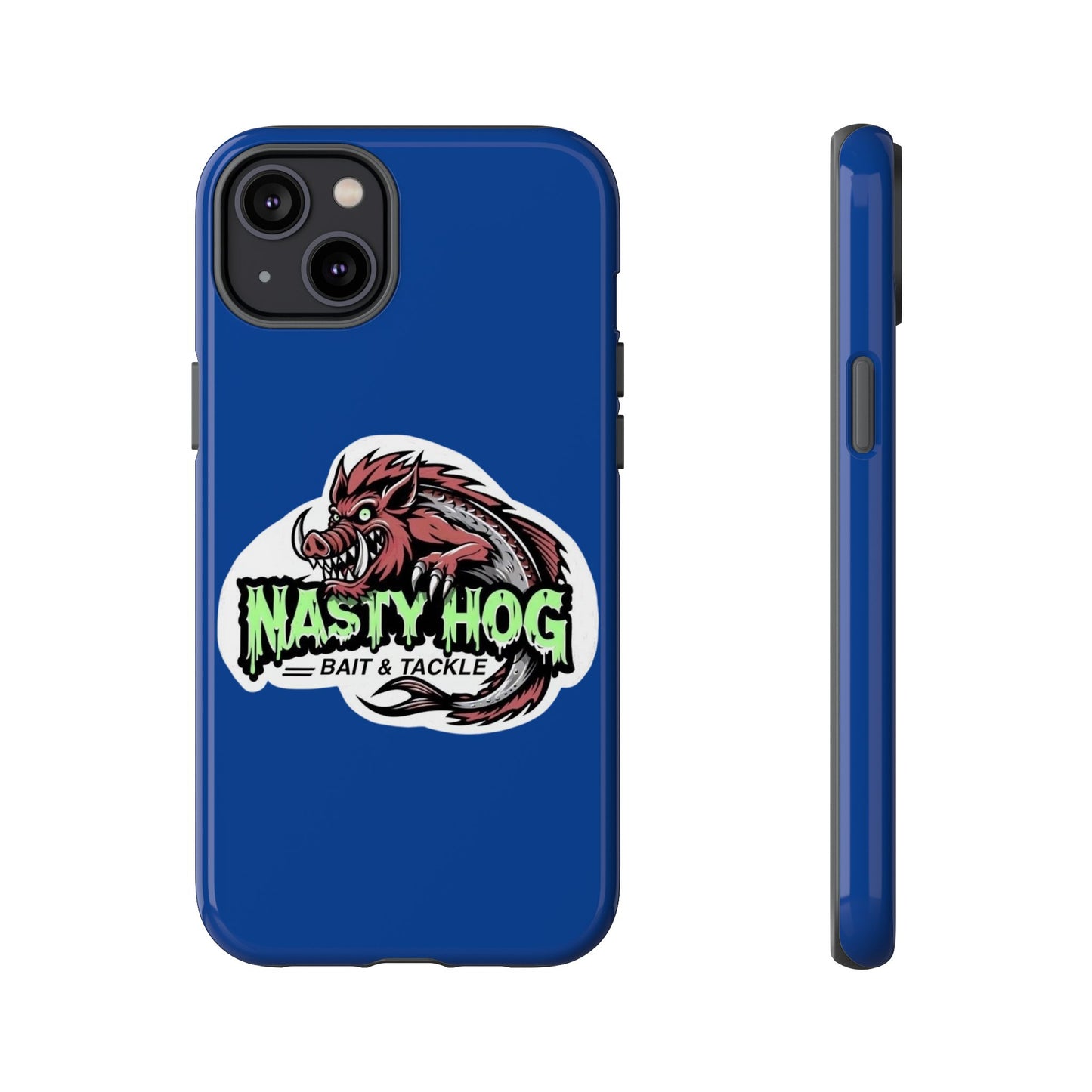 Fishing Phone Case, Nasty Hog Tackle Design for Outdoor Enthusiasts, Tough and Durable Accessories, Unique Gift for Anglers