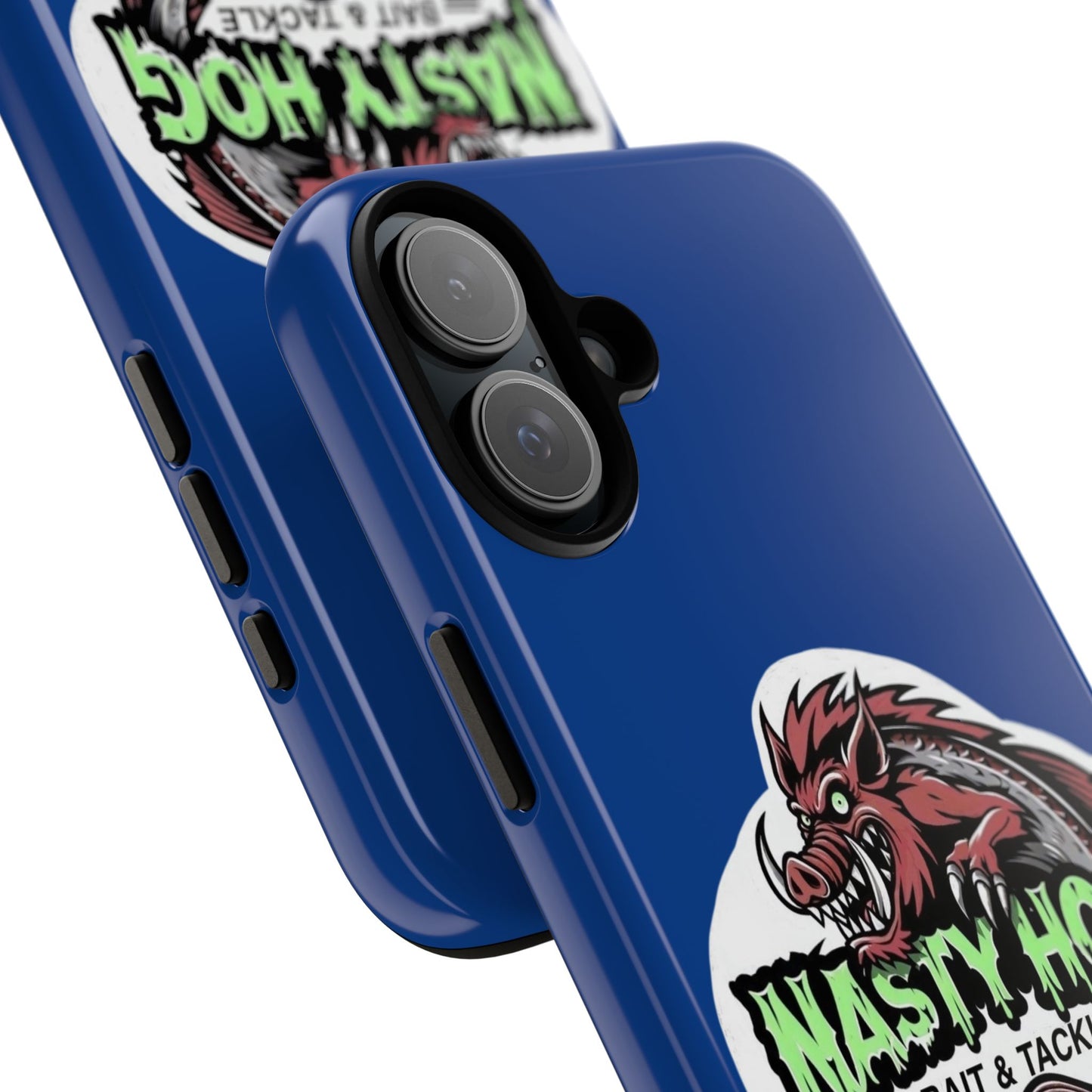 Fishing Phone Case, Nasty Hog Tackle Design for Outdoor Enthusiasts, Tough and Durable Accessories, Unique Gift for Anglers