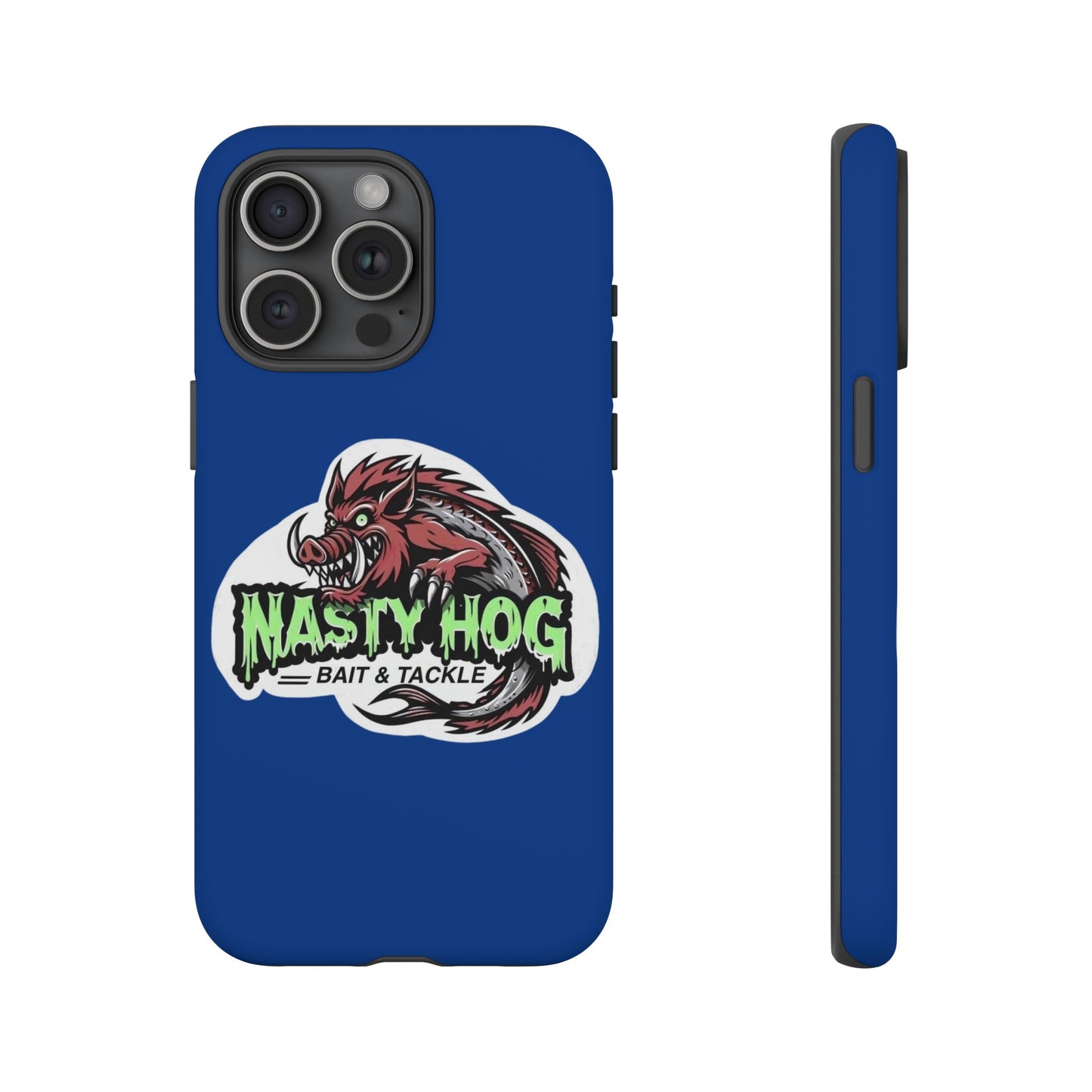 Fishing Phone Case, Nasty Hog Tackle Design for Outdoor Enthusiasts, Tough and Durable Accessories, Unique Gift for Anglers