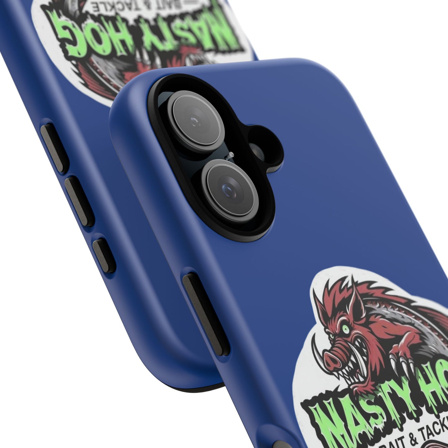 Fishing Phone Case, Nasty Hog Tackle Design for Outdoor Enthusiasts, Tough and Durable Accessories, Unique Gift for Anglers