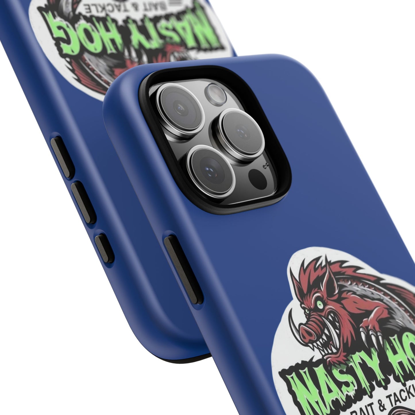 Fishing Phone Case, Nasty Hog Tackle Design for Outdoor Enthusiasts, Tough and Durable Accessories, Unique Gift for Anglers
