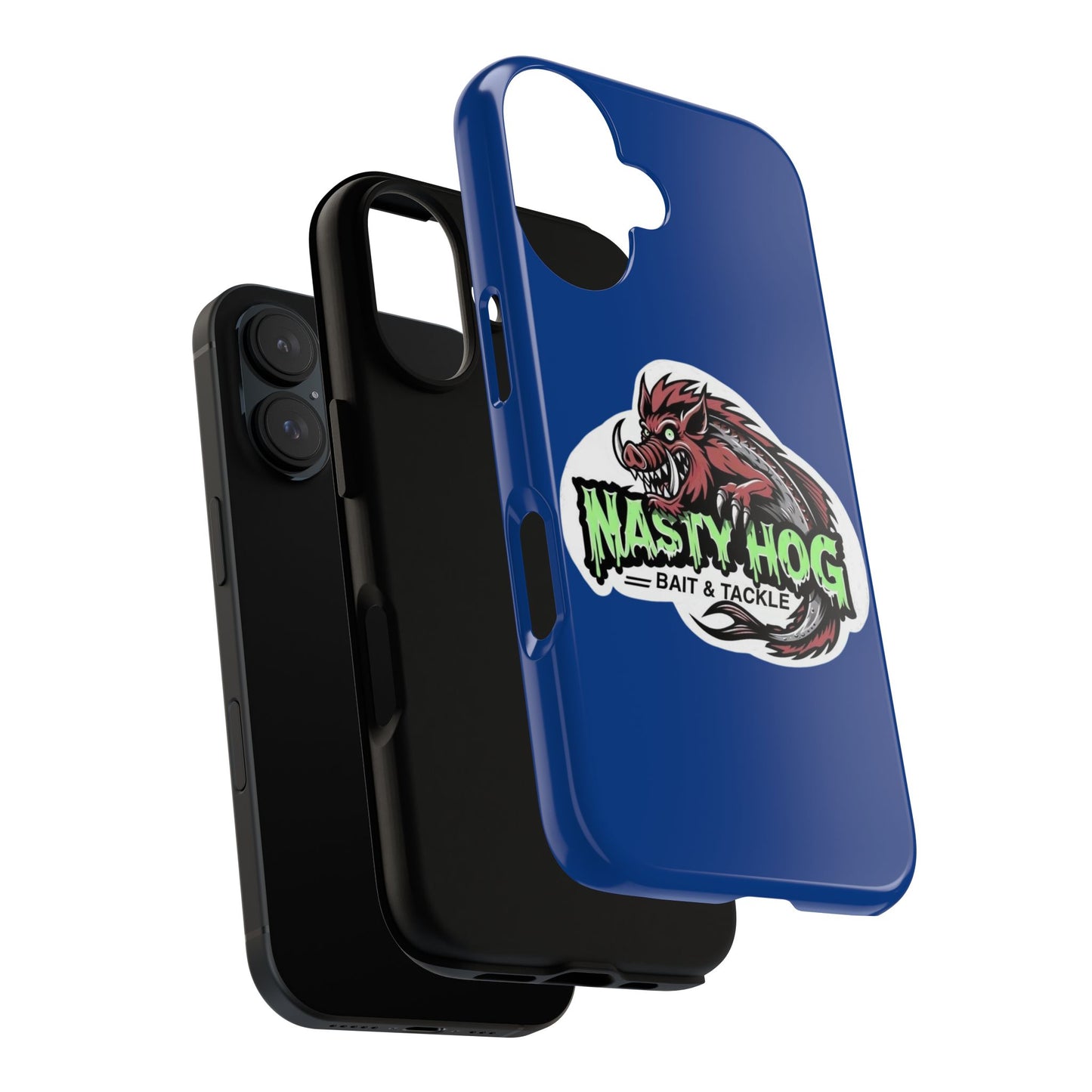Fishing Phone Case, Nasty Hog Tackle Design for Outdoor Enthusiasts, Tough and Durable Accessories, Unique Gift for Anglers