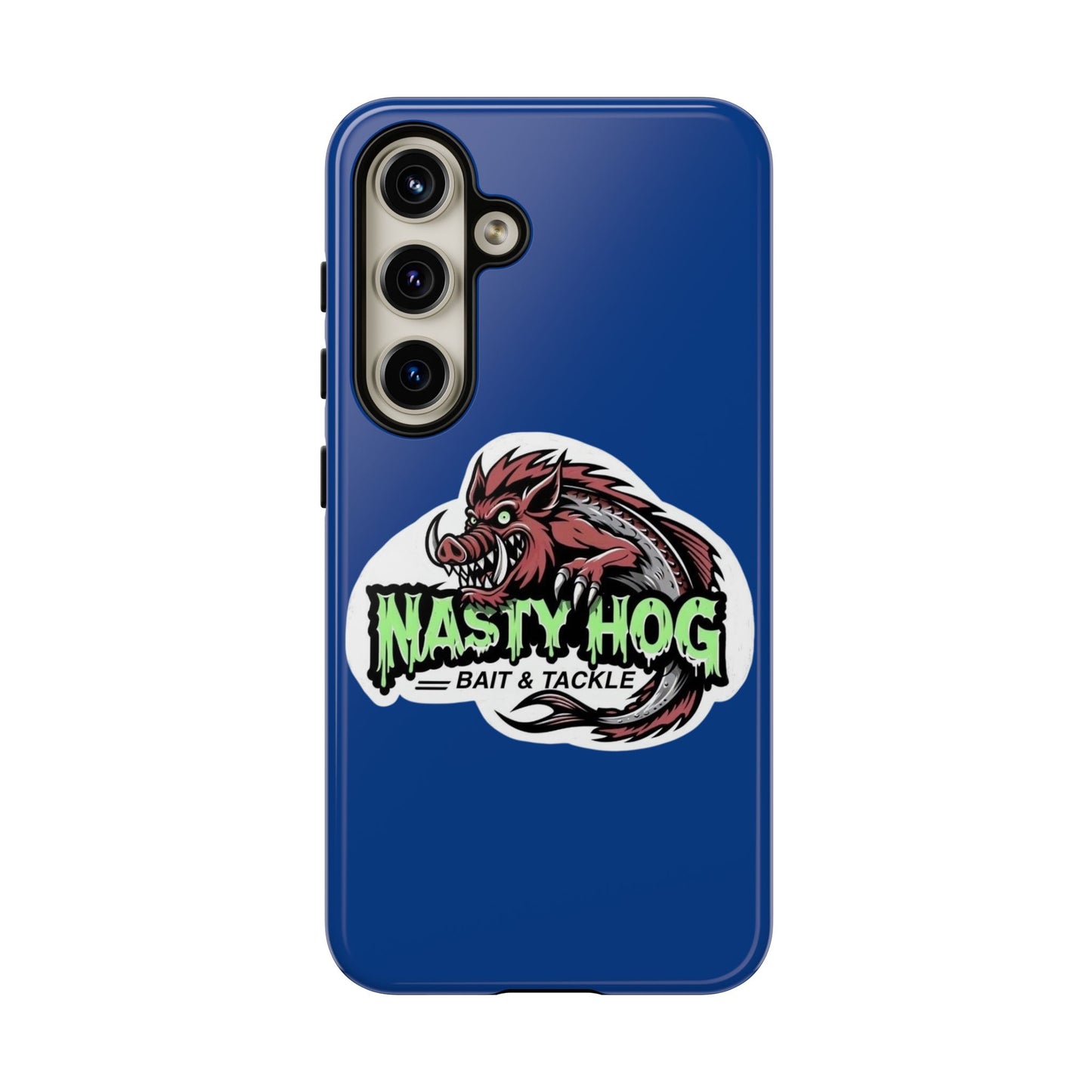 Fishing Phone Case, Nasty Hog Tackle Design for Outdoor Enthusiasts, Tough and Durable Accessories, Unique Gift for Anglers
