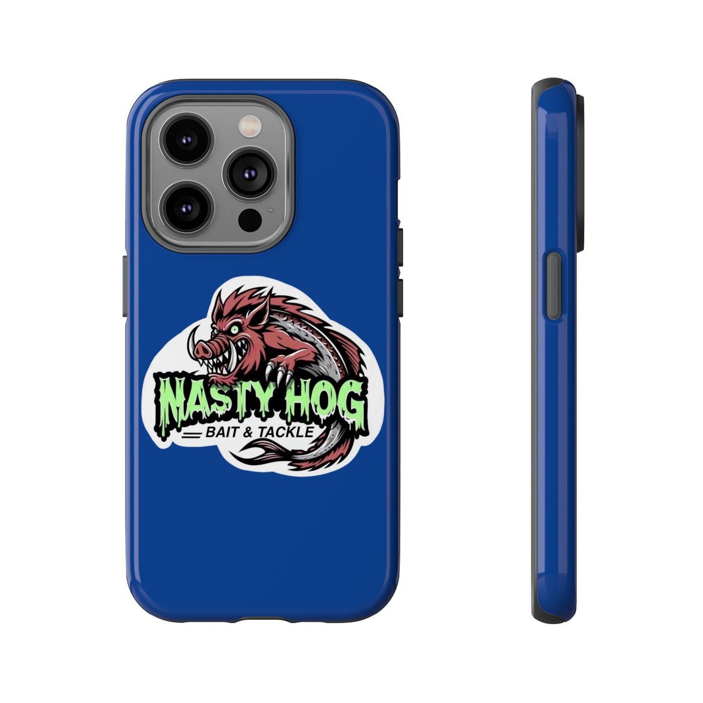 Fishing Phone Case, Nasty Hog Tackle Design for Outdoor Enthusiasts, Tough and Durable Accessories, Unique Gift for Anglers
