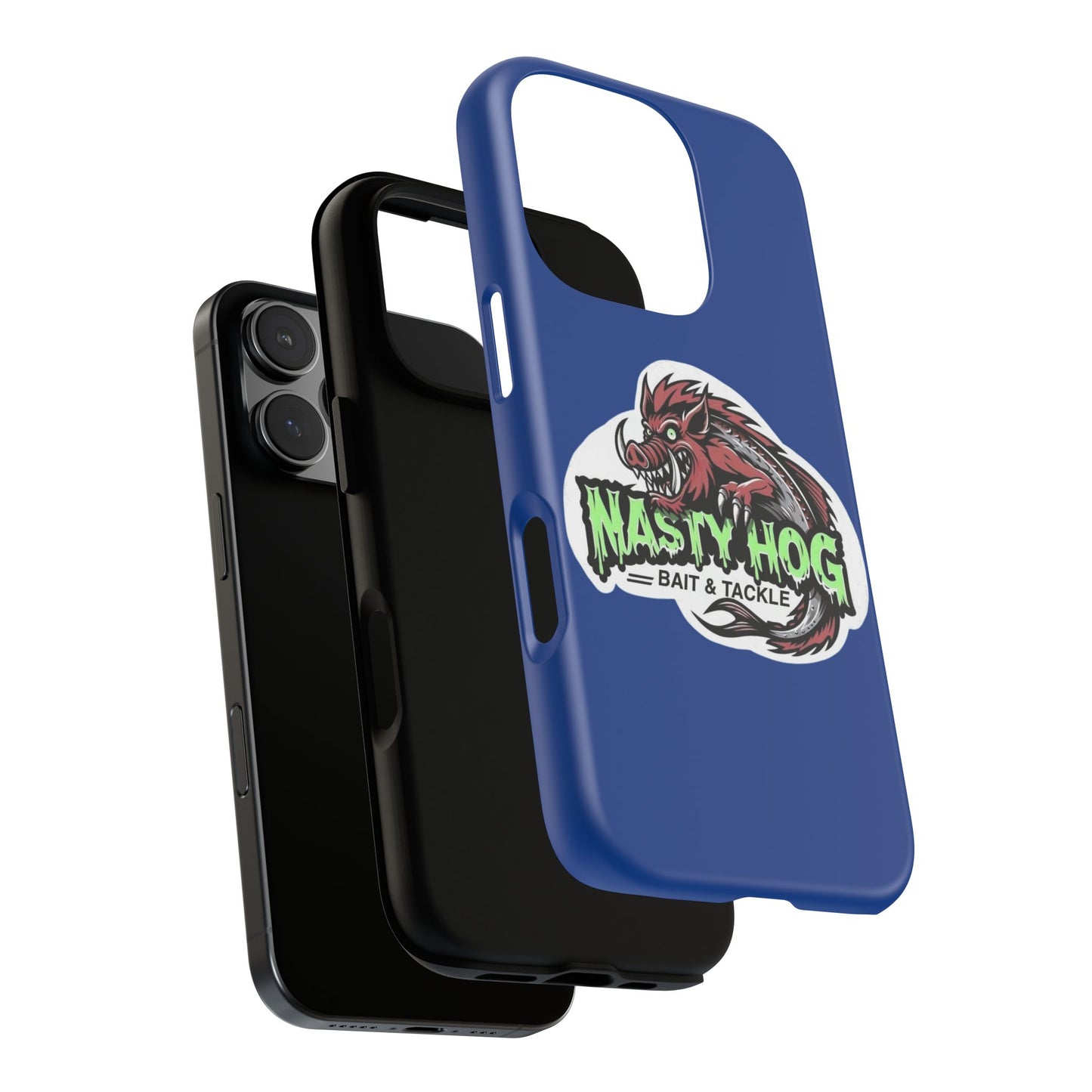 Fishing Phone Case, Nasty Hog Tackle Design for Outdoor Enthusiasts, Tough and Durable Accessories, Unique Gift for Anglers