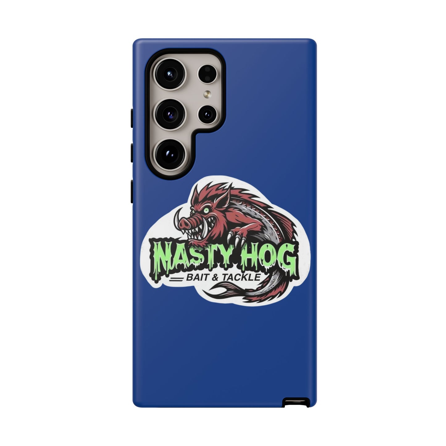 Fishing Phone Case, Nasty Hog Tackle Design for Outdoor Enthusiasts, Tough and Durable Accessories, Unique Gift for Anglers