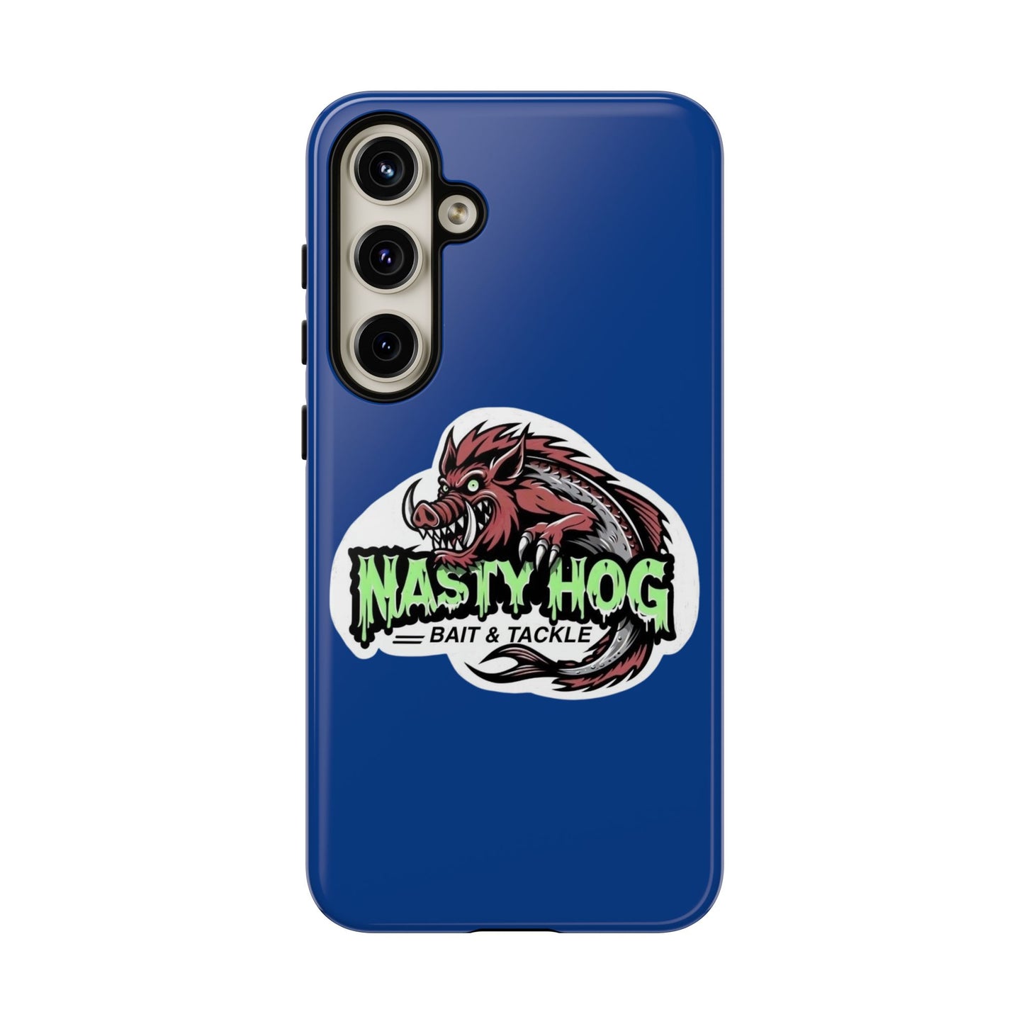 Fishing Phone Case, Nasty Hog Tackle Design for Outdoor Enthusiasts, Tough and Durable Accessories, Unique Gift for Anglers