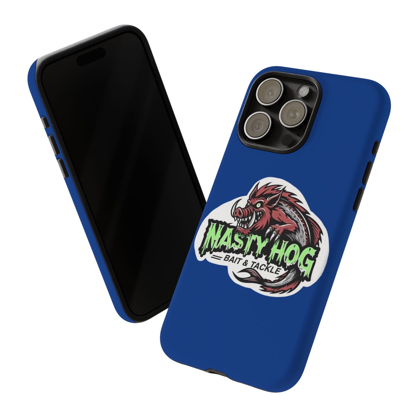 Fishing Phone Case, Nasty Hog Tackle Design for Outdoor Enthusiasts, Tough and Durable Accessories, Unique Gift for Anglers