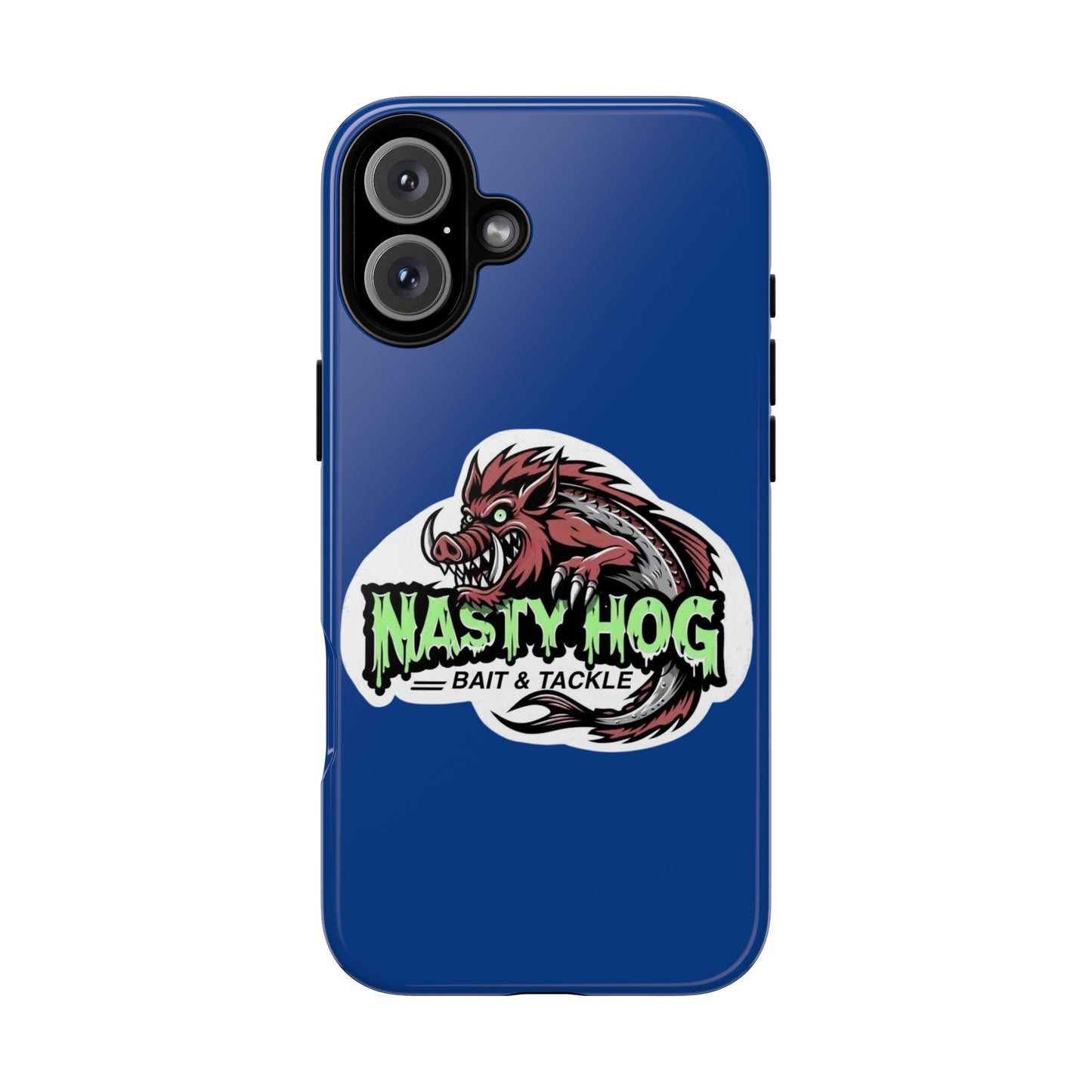 Fishing Phone Case, Nasty Hog Tackle Design for Outdoor Enthusiasts, Tough and Durable Accessories, Unique Gift for Anglers