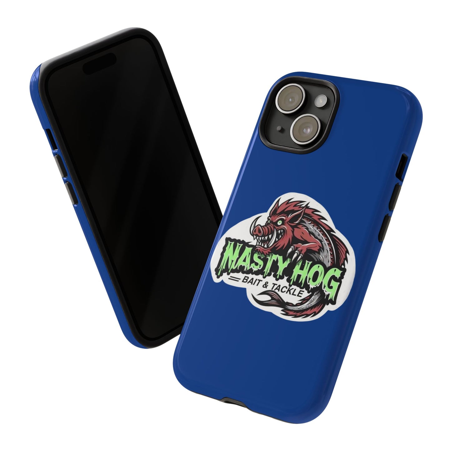 Fishing Phone Case, Nasty Hog Tackle Design for Outdoor Enthusiasts, Tough and Durable Accessories, Unique Gift for Anglers