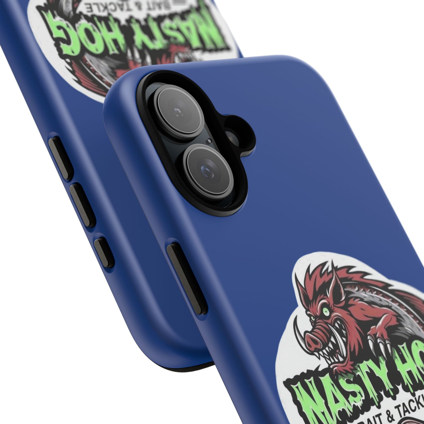 Fishing Phone Case, Nasty Hog Tackle Design for Outdoor Enthusiasts, Tough and Durable Accessories, Unique Gift for Anglers