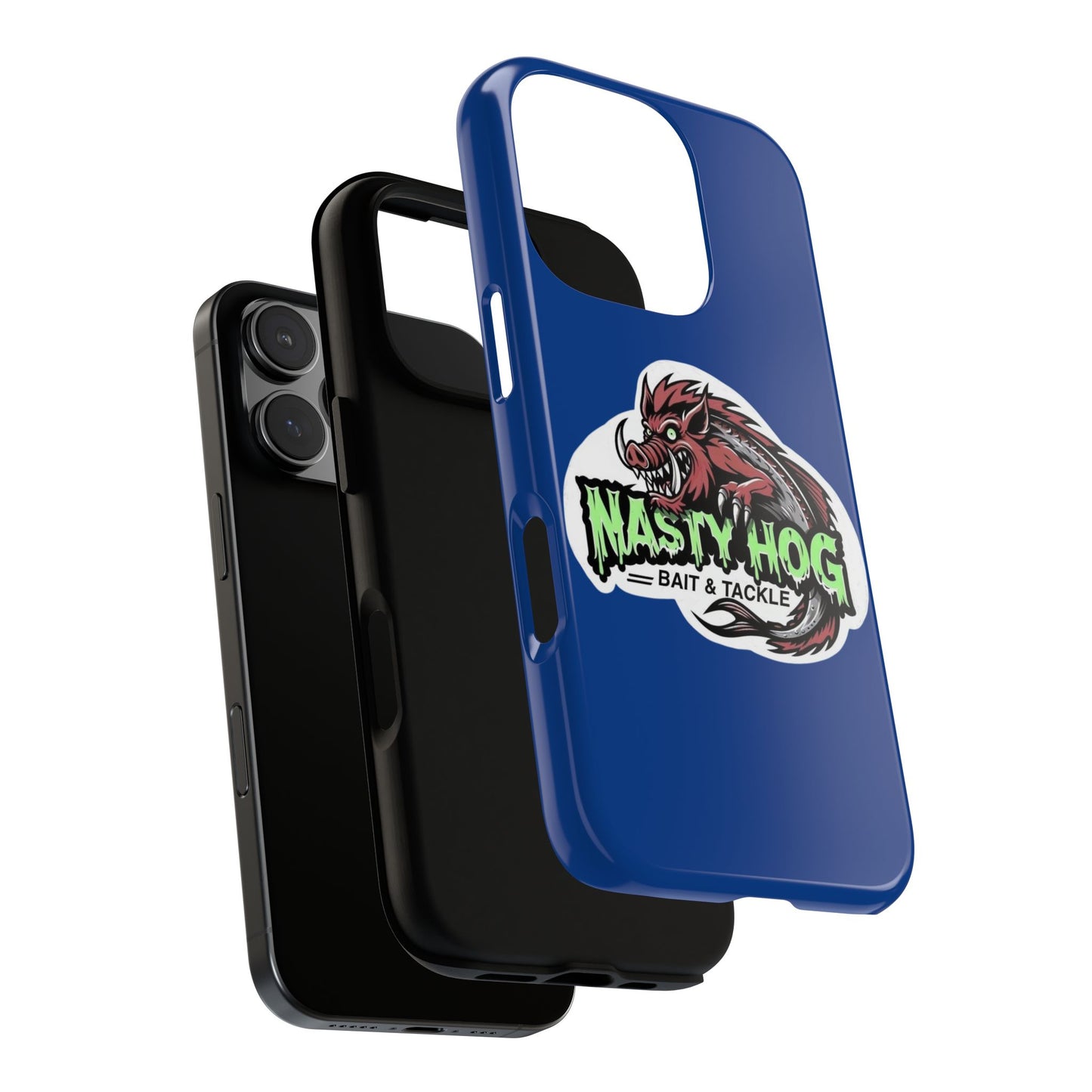 Fishing Phone Case, Nasty Hog Tackle Design for Outdoor Enthusiasts, Tough and Durable Accessories, Unique Gift for Anglers