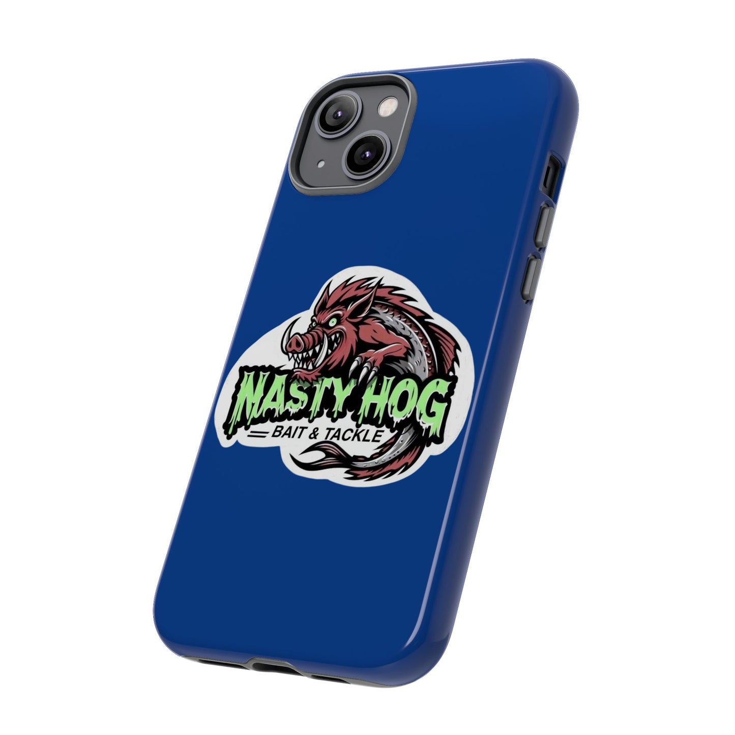 Fishing Phone Case, Nasty Hog Tackle Design for Outdoor Enthusiasts, Tough and Durable Accessories, Unique Gift for Anglers