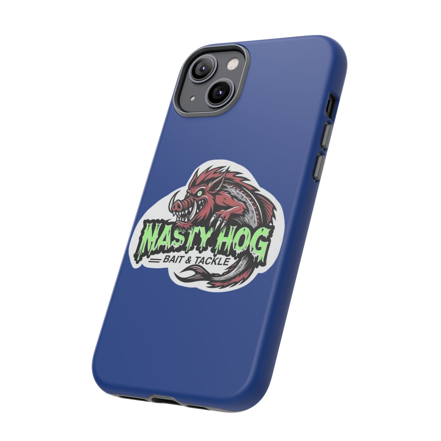 Fishing Phone Case, Nasty Hog Tackle Design for Outdoor Enthusiasts, Tough and Durable Accessories, Unique Gift for Anglers