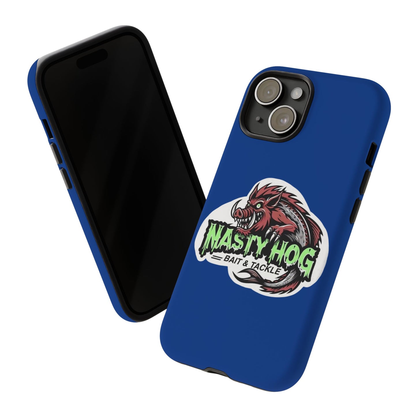 Fishing Phone Case, Nasty Hog Tackle Design for Outdoor Enthusiasts, Tough and Durable Accessories, Unique Gift for Anglers