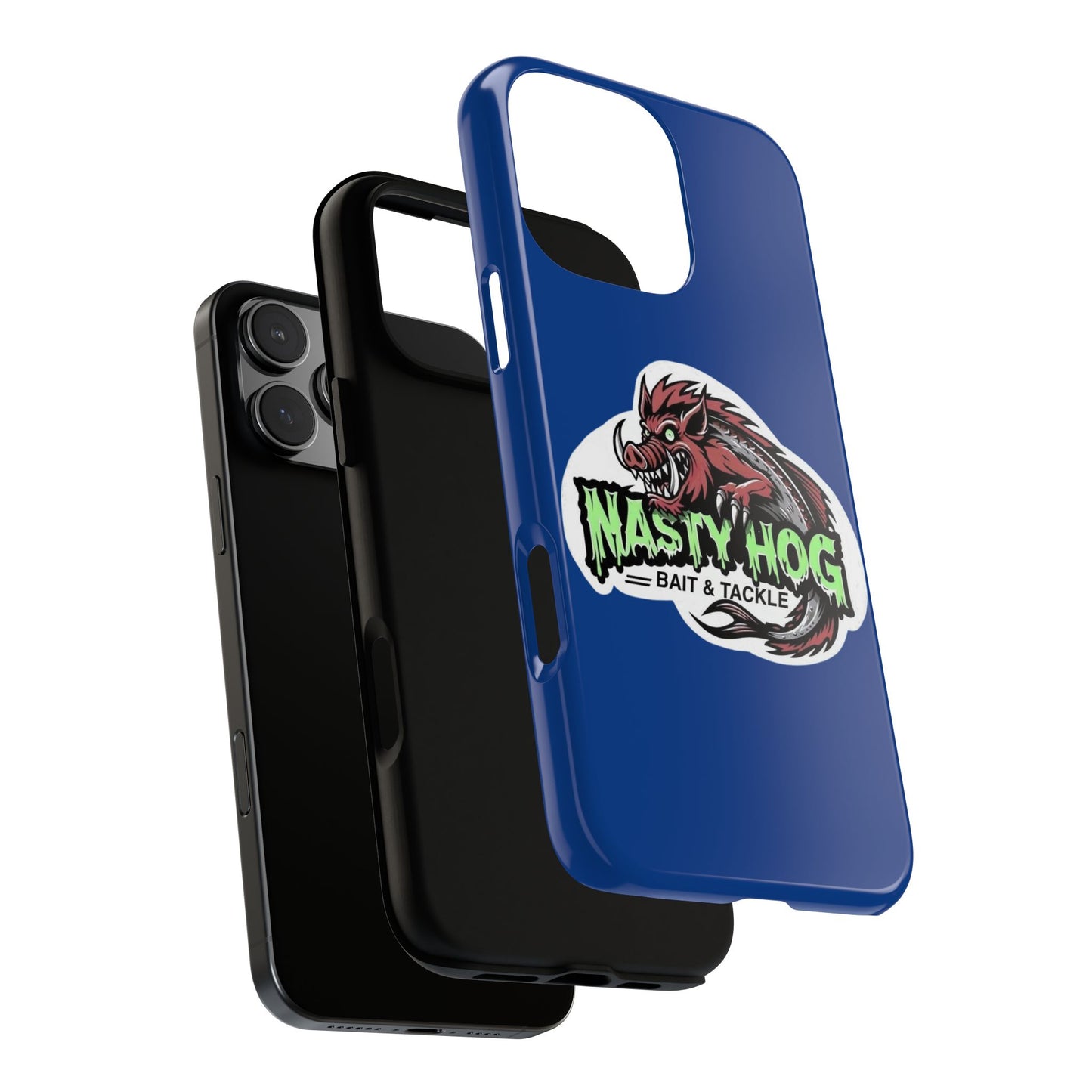 Fishing Phone Case, Nasty Hog Tackle Design for Outdoor Enthusiasts, Tough and Durable Accessories, Unique Gift for Anglers