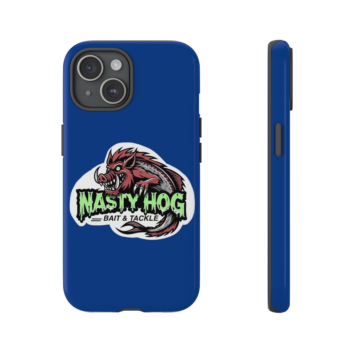 Fishing Phone Case, Nasty Hog Tackle Design for Outdoor Enthusiasts, Tough and Durable Accessories, Unique Gift for Anglers