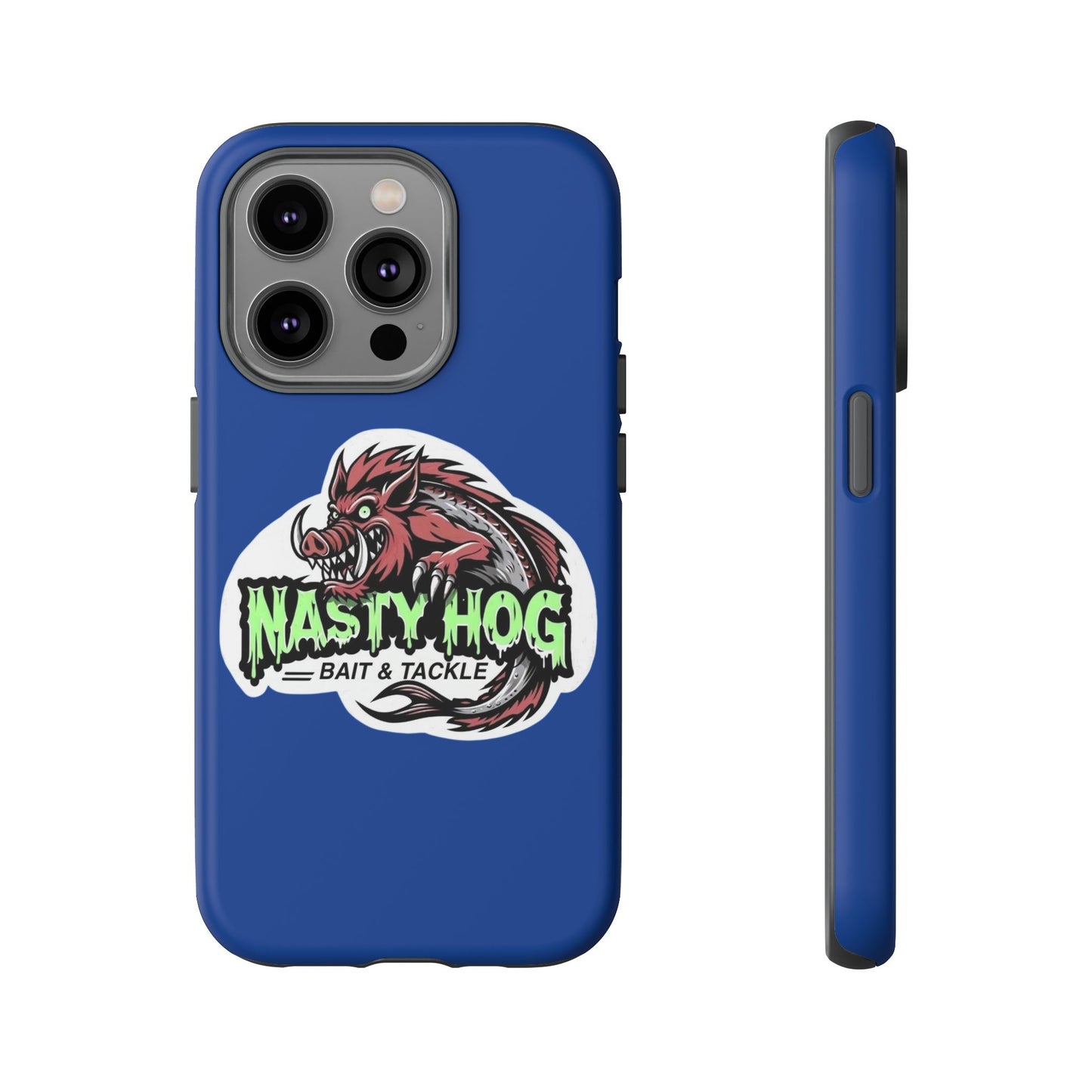 Fishing Phone Case, Nasty Hog Tackle Design for Outdoor Enthusiasts, Tough and Durable Accessories, Unique Gift for Anglers