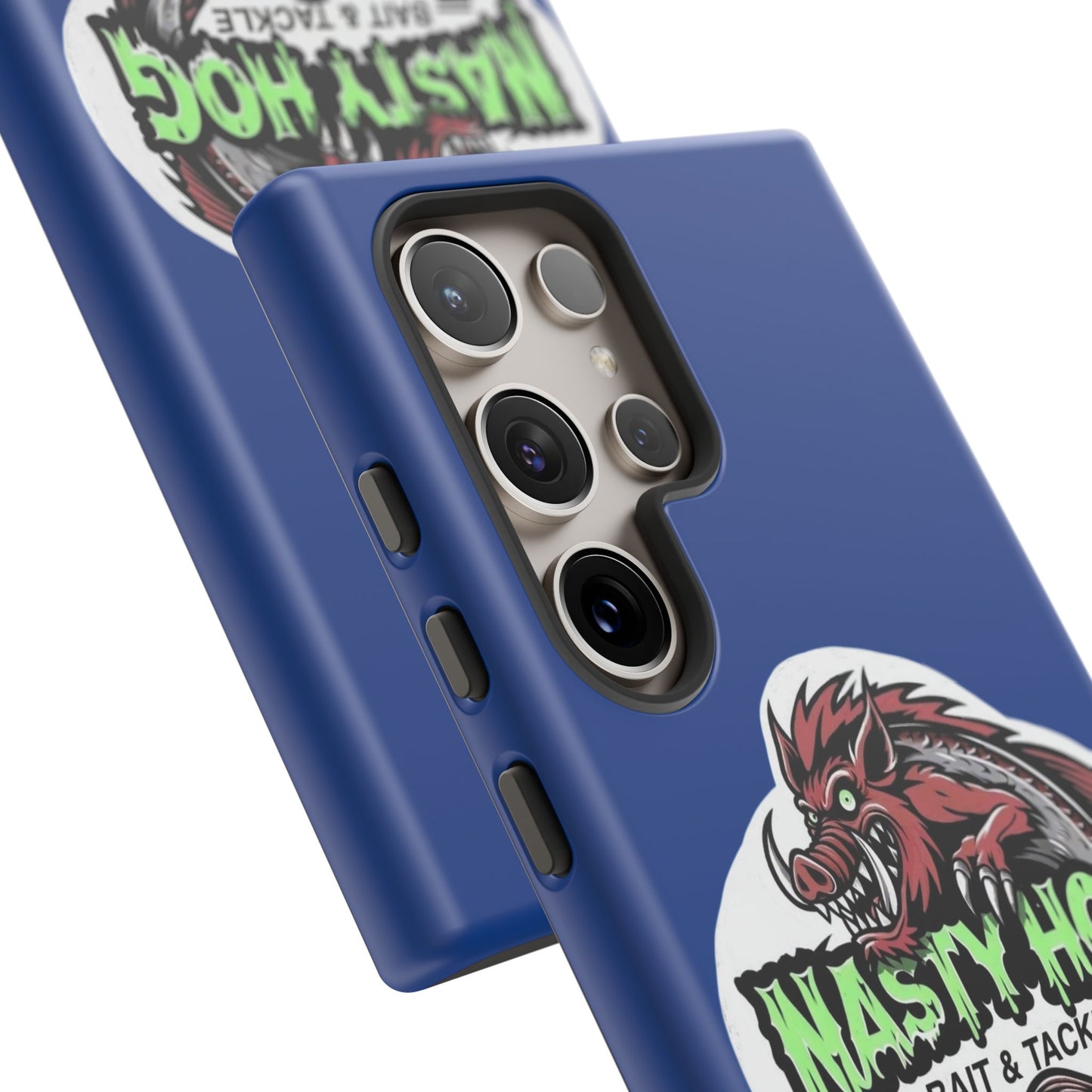 Fishing Phone Case, Nasty Hog Tackle Design for Outdoor Enthusiasts, Tough and Durable Accessories, Unique Gift for Anglers