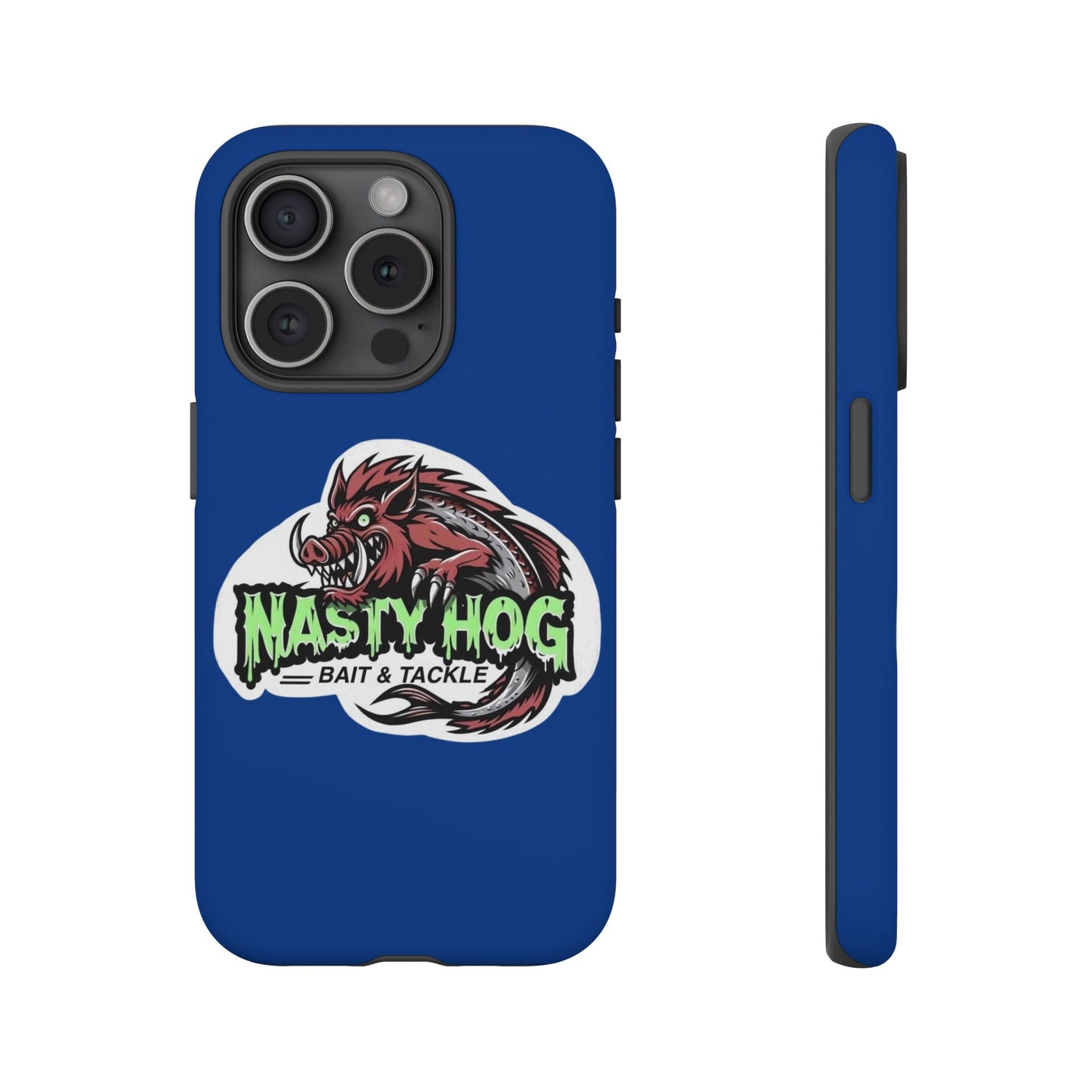 Fishing Phone Case, Nasty Hog Tackle Design for Outdoor Enthusiasts, Tough and Durable Accessories, Unique Gift for Anglers