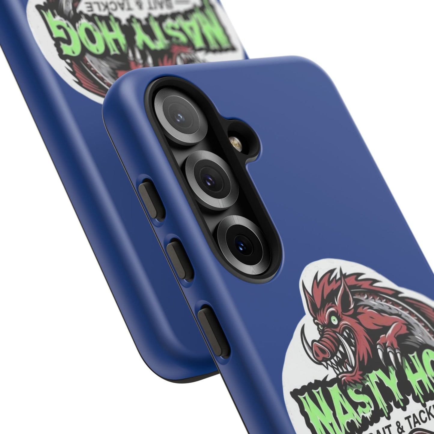 Fishing Phone Case, Nasty Hog Tackle Design for Outdoor Enthusiasts, Tough and Durable Accessories, Unique Gift for Anglers