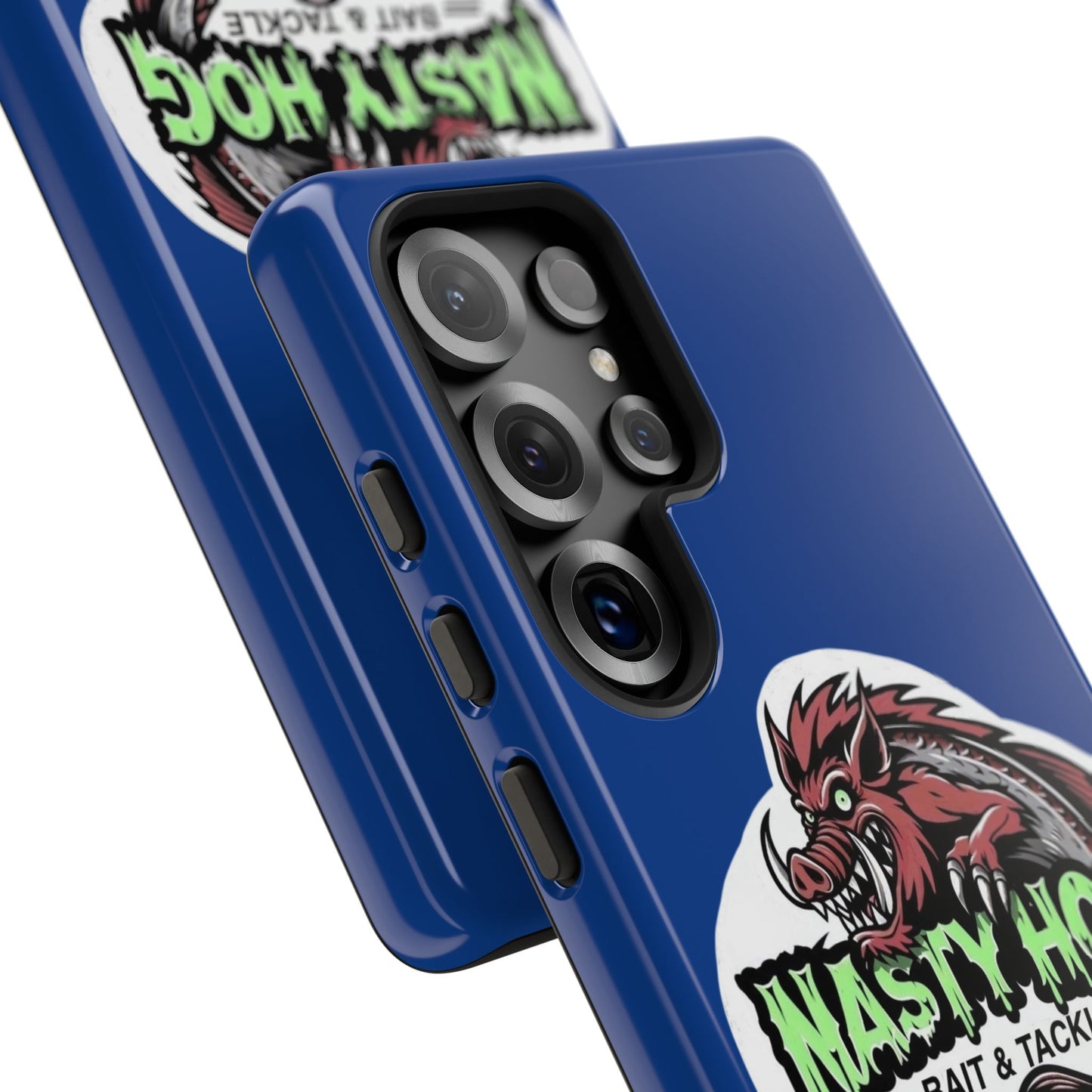 Fishing Phone Case, Nasty Hog Tackle Design for Outdoor Enthusiasts, Tough and Durable Accessories, Unique Gift for Anglers