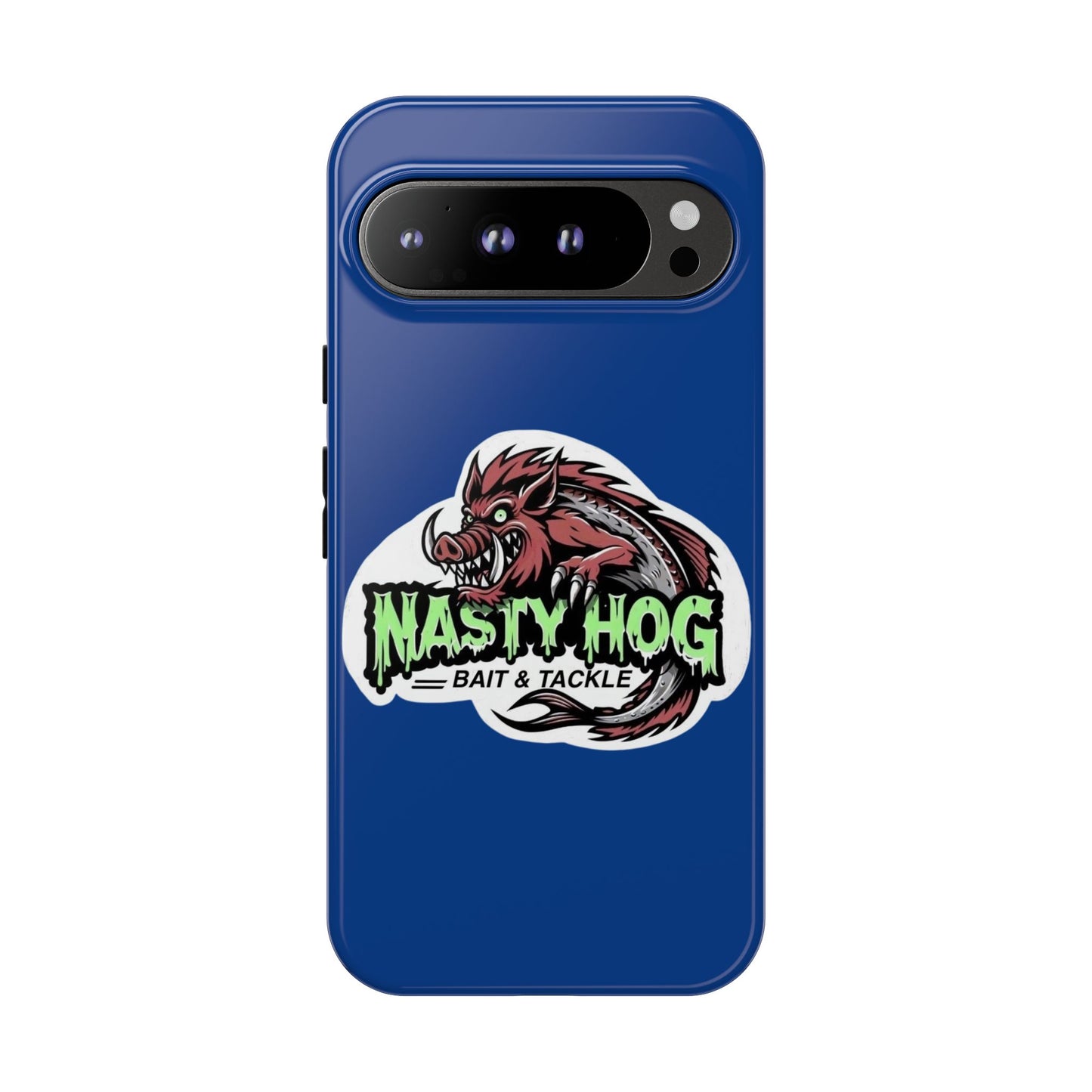 Fishing Phone Case, Nasty Hog Tackle Design for Outdoor Enthusiasts, Tough and Durable Accessories, Unique Gift for Anglers