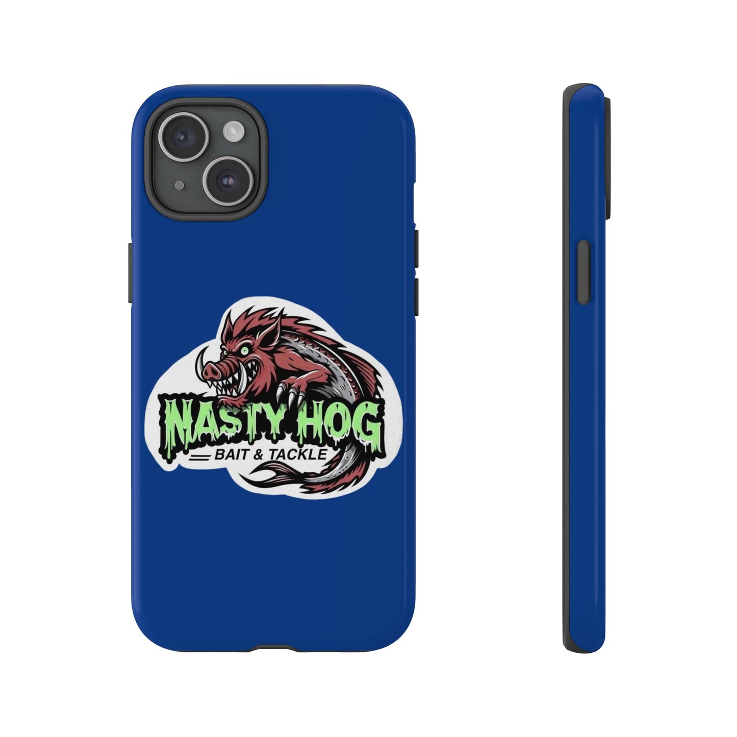 Fishing Phone Case, Nasty Hog Tackle Design for Outdoor Enthusiasts, Tough and Durable Accessories, Unique Gift for Anglers