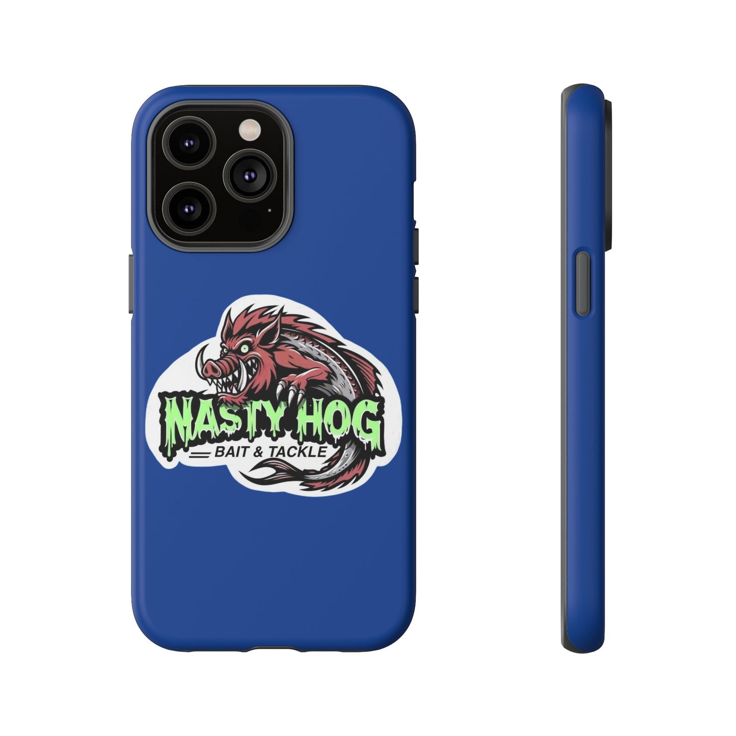 Fishing Phone Case, Nasty Hog Tackle Design for Outdoor Enthusiasts, Tough and Durable Accessories, Unique Gift for Anglers