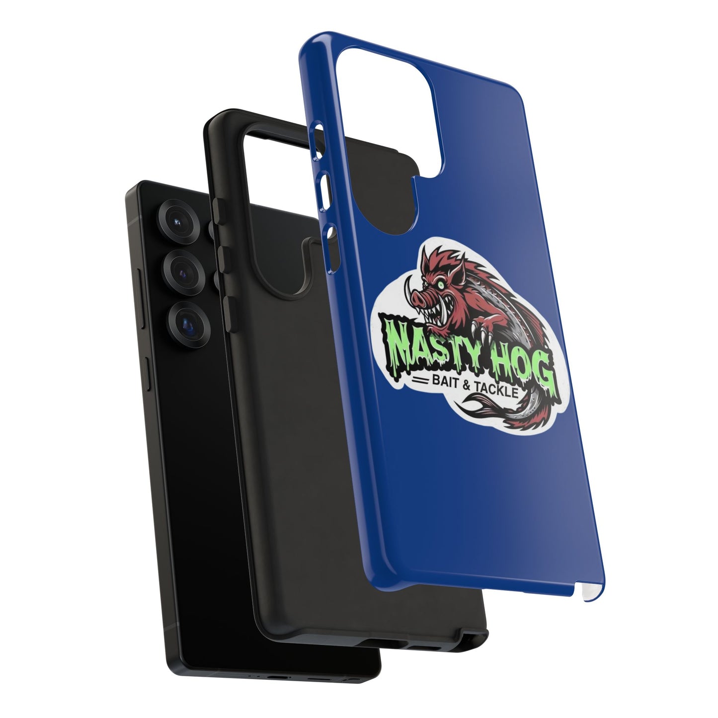 Fishing Phone Case, Nasty Hog Tackle Design for Outdoor Enthusiasts, Tough and Durable Accessories, Unique Gift for Anglers