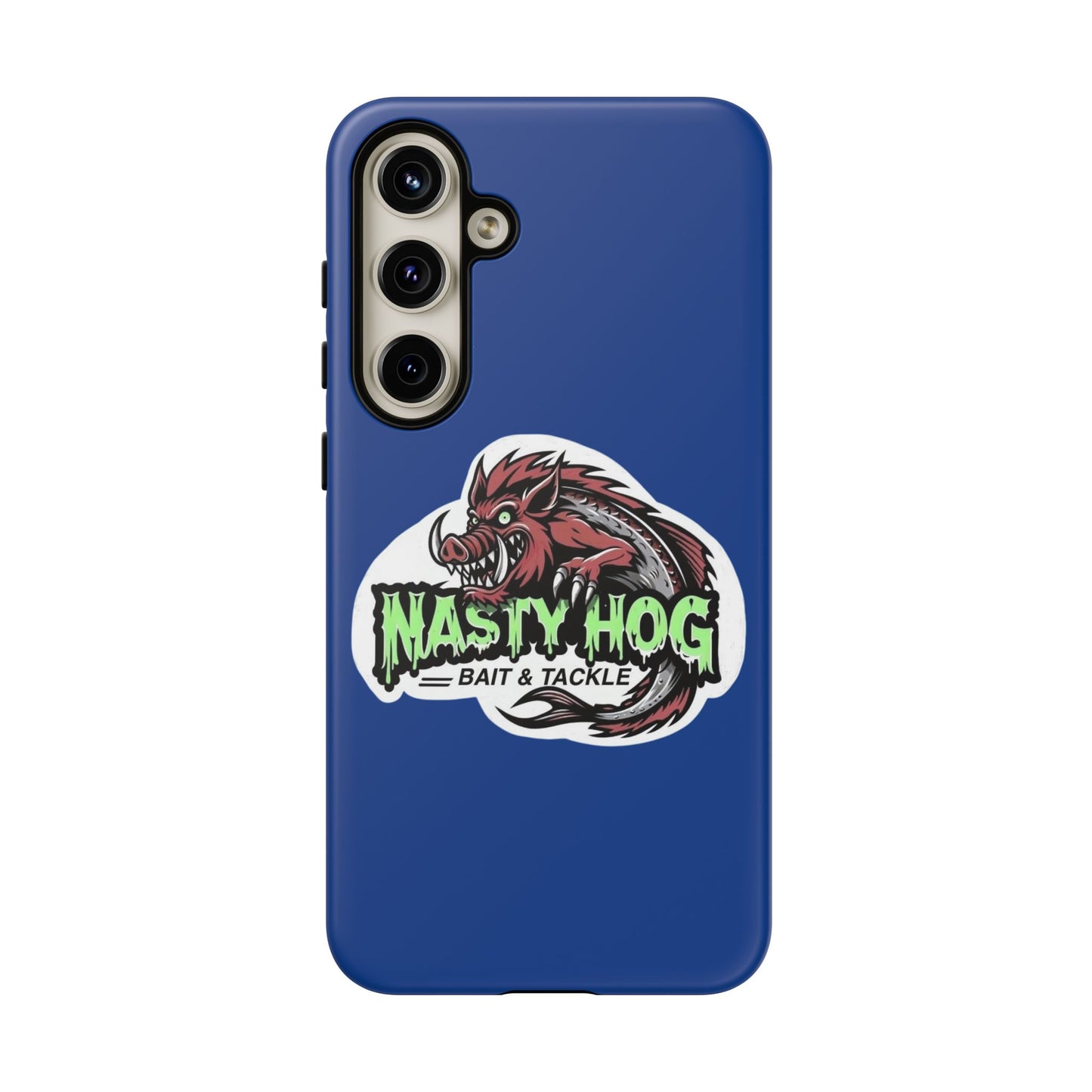 Fishing Phone Case, Nasty Hog Tackle Design for Outdoor Enthusiasts, Tough and Durable Accessories, Unique Gift for Anglers