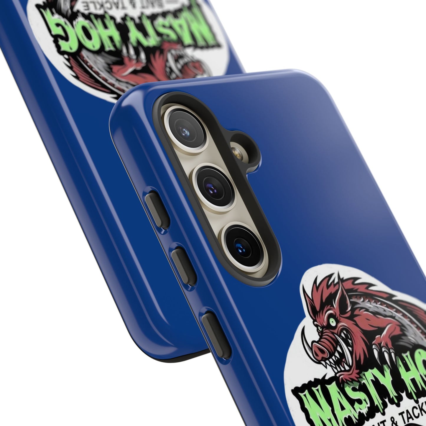 Fishing Phone Case, Nasty Hog Tackle Design for Outdoor Enthusiasts, Tough and Durable Accessories, Unique Gift for Anglers