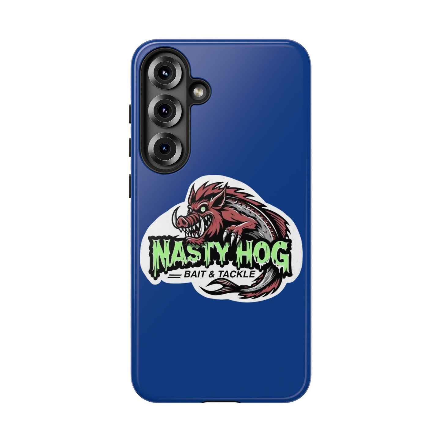 Fishing Phone Case, Nasty Hog Tackle Design for Outdoor Enthusiasts, Tough and Durable Accessories, Unique Gift for Anglers