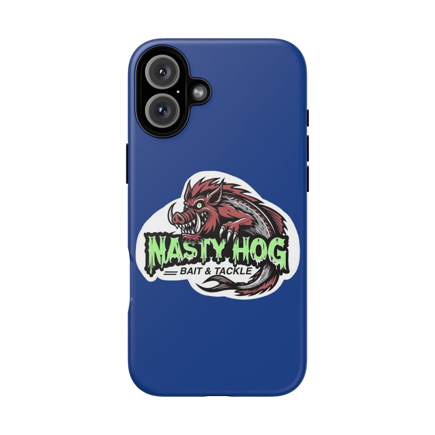 Fishing Phone Case, Nasty Hog Tackle Design for Outdoor Enthusiasts, Tough and Durable Accessories, Unique Gift for Anglers