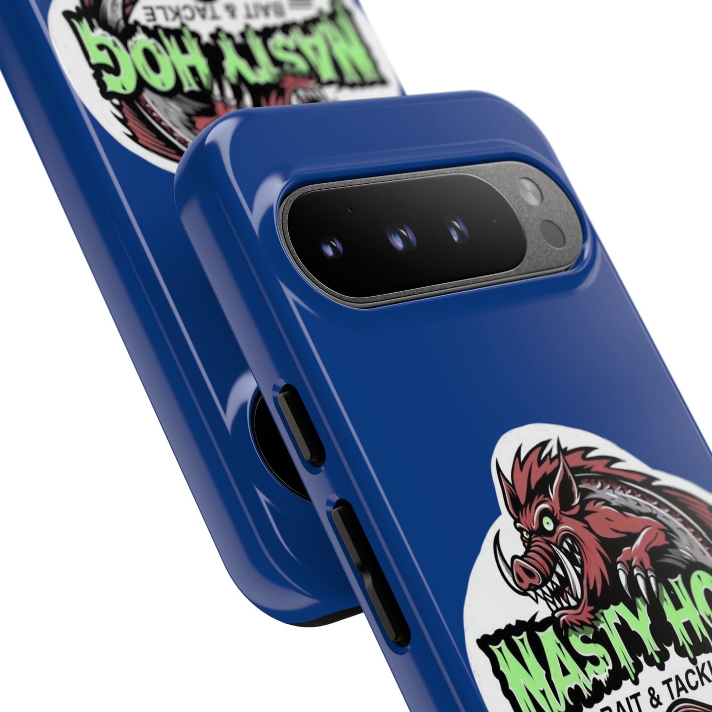 Fishing Phone Case, Nasty Hog Tackle Design for Outdoor Enthusiasts, Tough and Durable Accessories, Unique Gift for Anglers