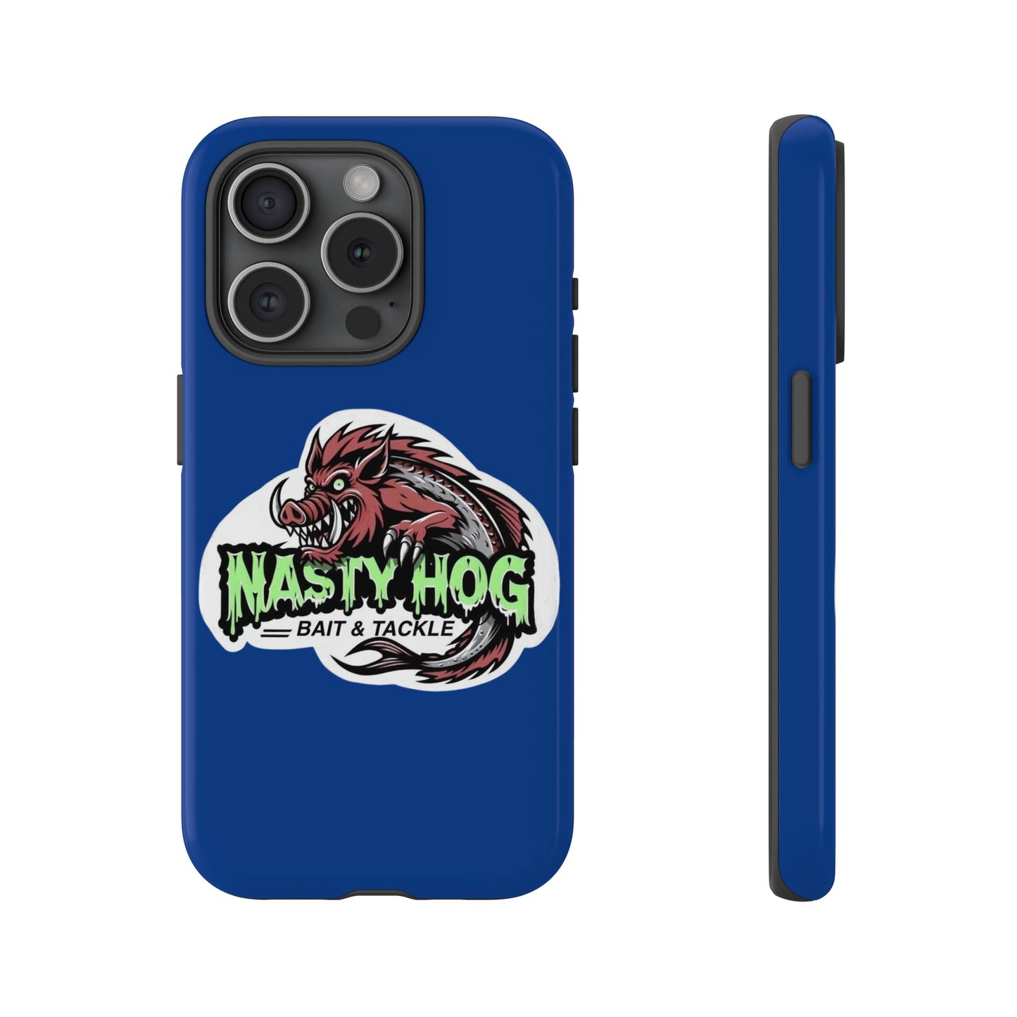 Fishing Phone Case, Nasty Hog Tackle Design for Outdoor Enthusiasts, Tough and Durable Accessories, Unique Gift for Anglers