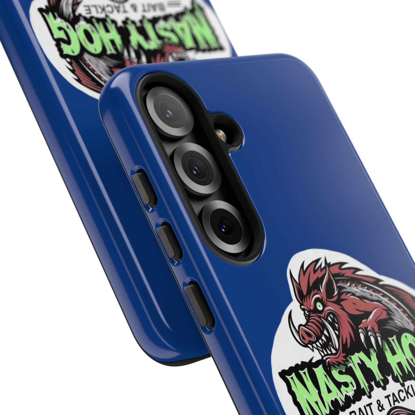 Fishing Phone Case, Nasty Hog Tackle Design for Outdoor Enthusiasts, Tough and Durable Accessories, Unique Gift for Anglers