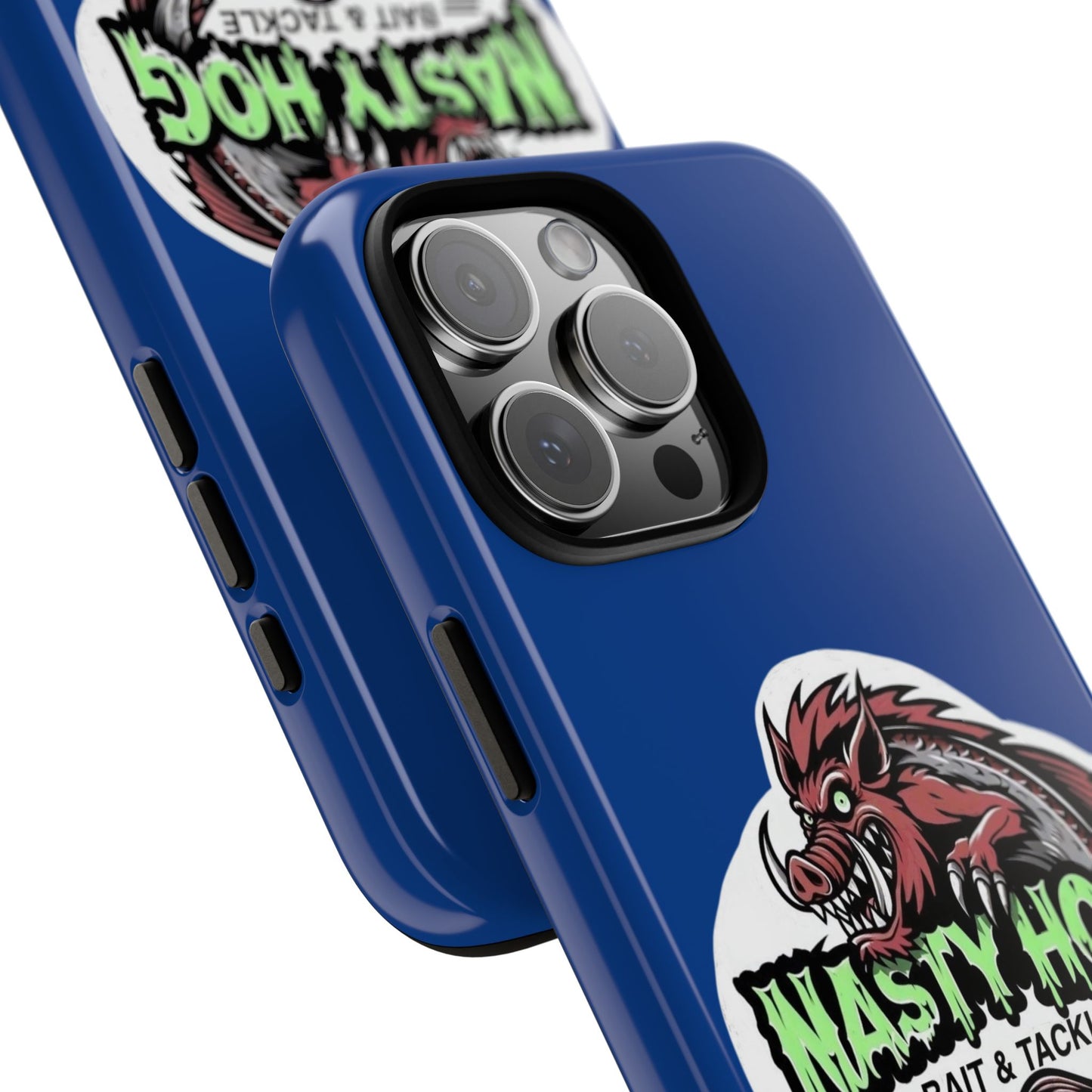 Fishing Phone Case, Nasty Hog Tackle Design for Outdoor Enthusiasts, Tough and Durable Accessories, Unique Gift for Anglers