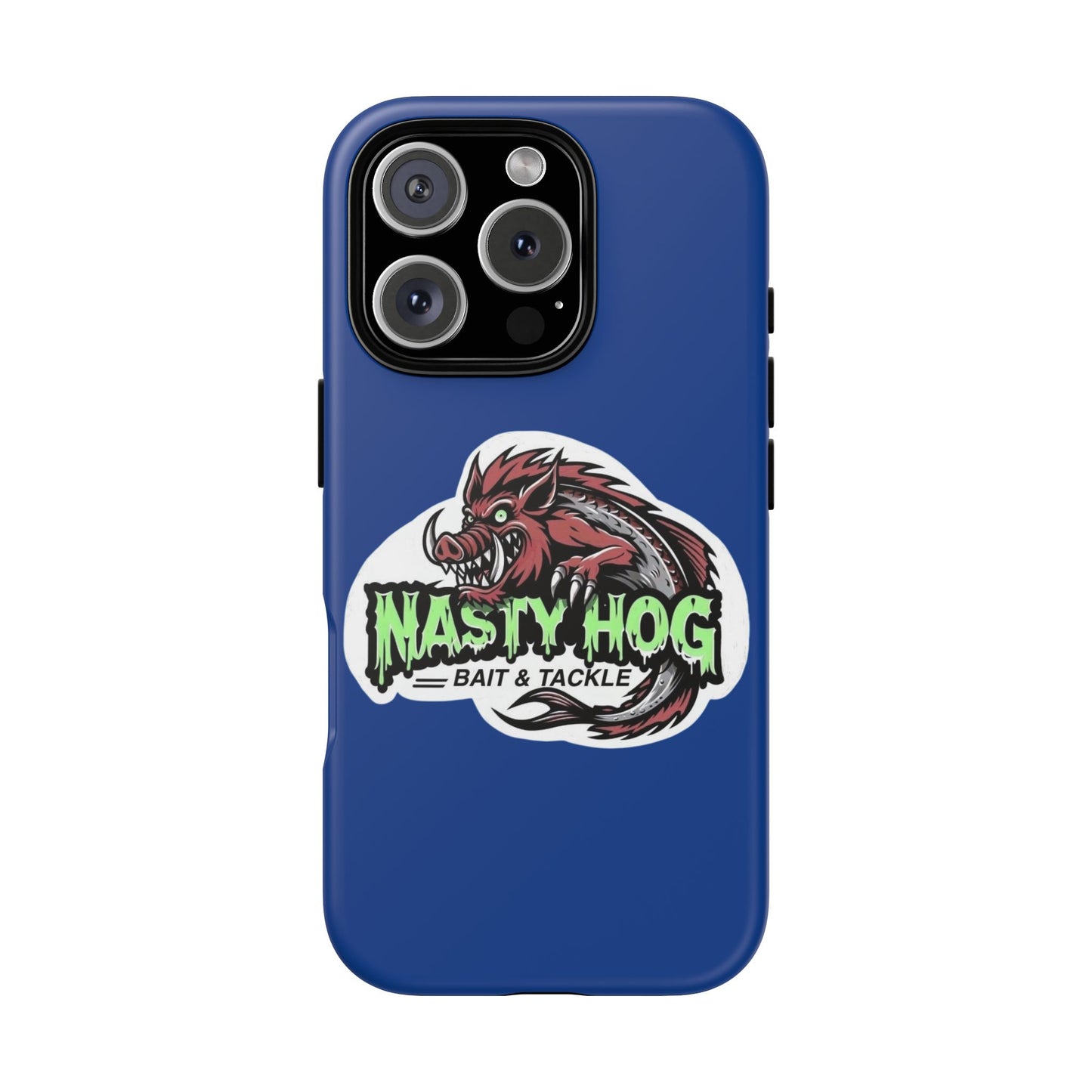 Fishing Phone Case, Nasty Hog Tackle Design for Outdoor Enthusiasts, Tough and Durable Accessories, Unique Gift for Anglers