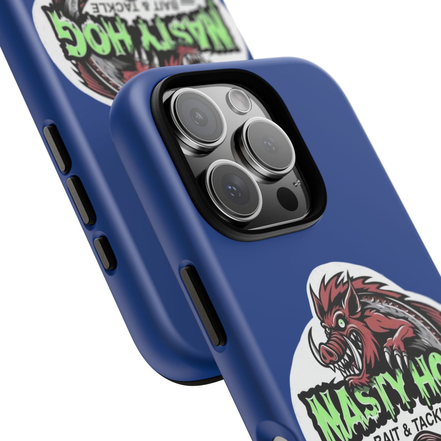 Fishing Phone Case, Nasty Hog Tackle Design for Outdoor Enthusiasts, Tough and Durable Accessories, Unique Gift for Anglers