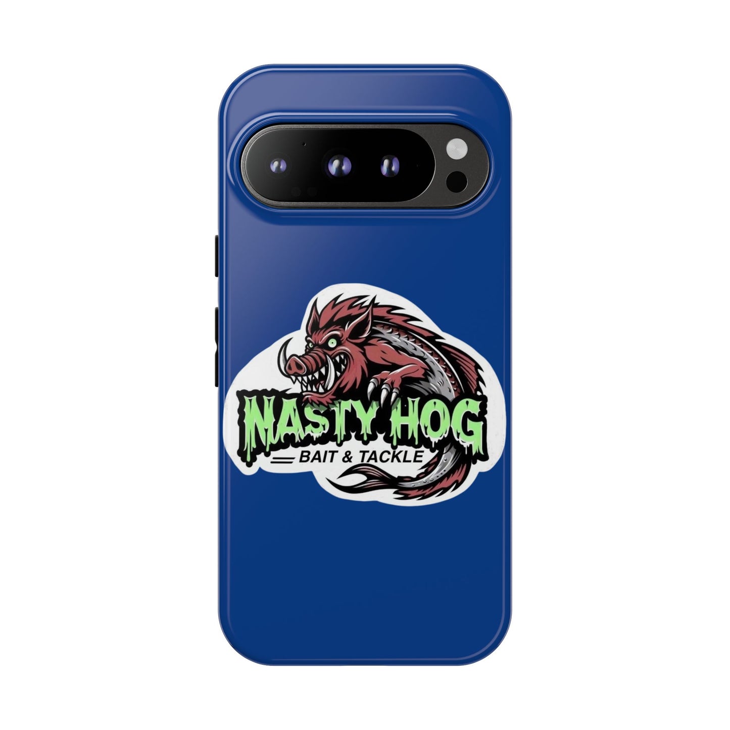 Fishing Phone Case, Nasty Hog Tackle Design for Outdoor Enthusiasts, Tough and Durable Accessories, Unique Gift for Anglers