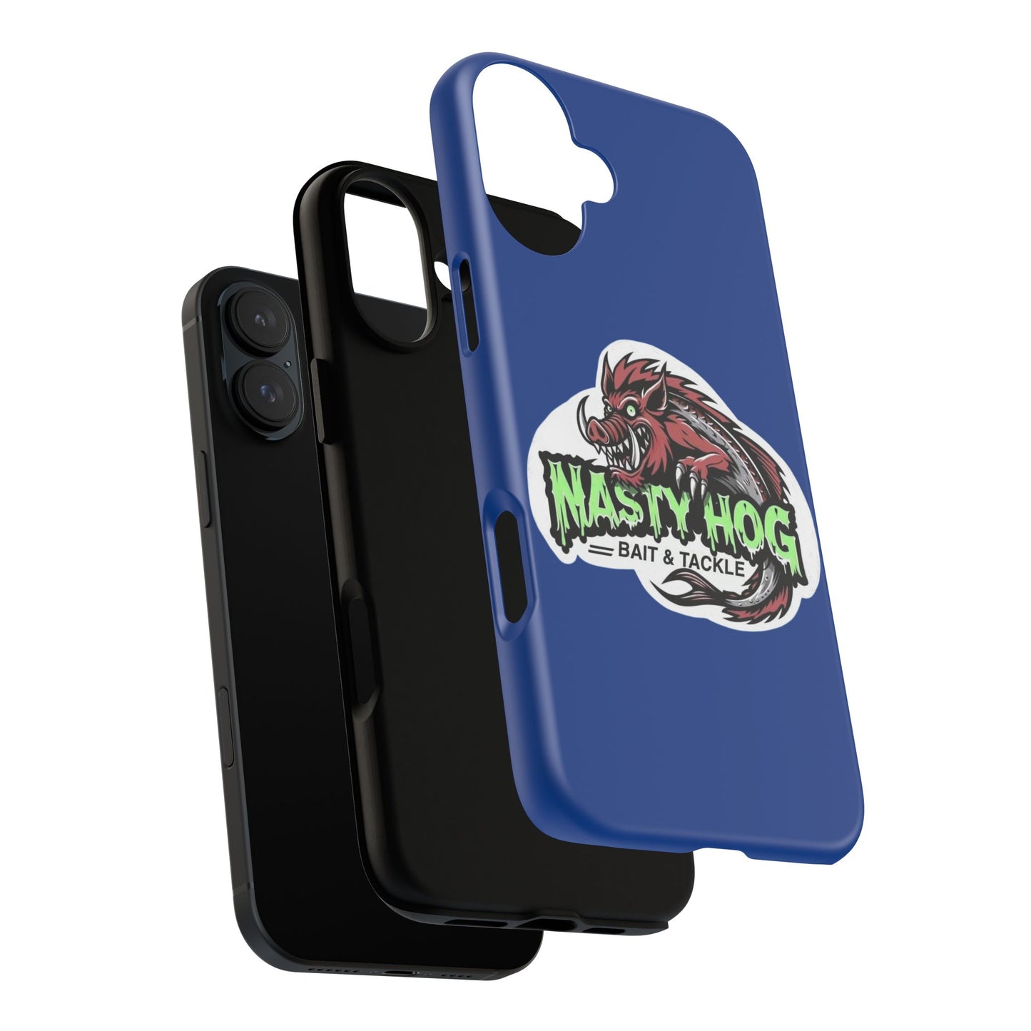 Fishing Phone Case, Nasty Hog Tackle Design for Outdoor Enthusiasts, Tough and Durable Accessories, Unique Gift for Anglers