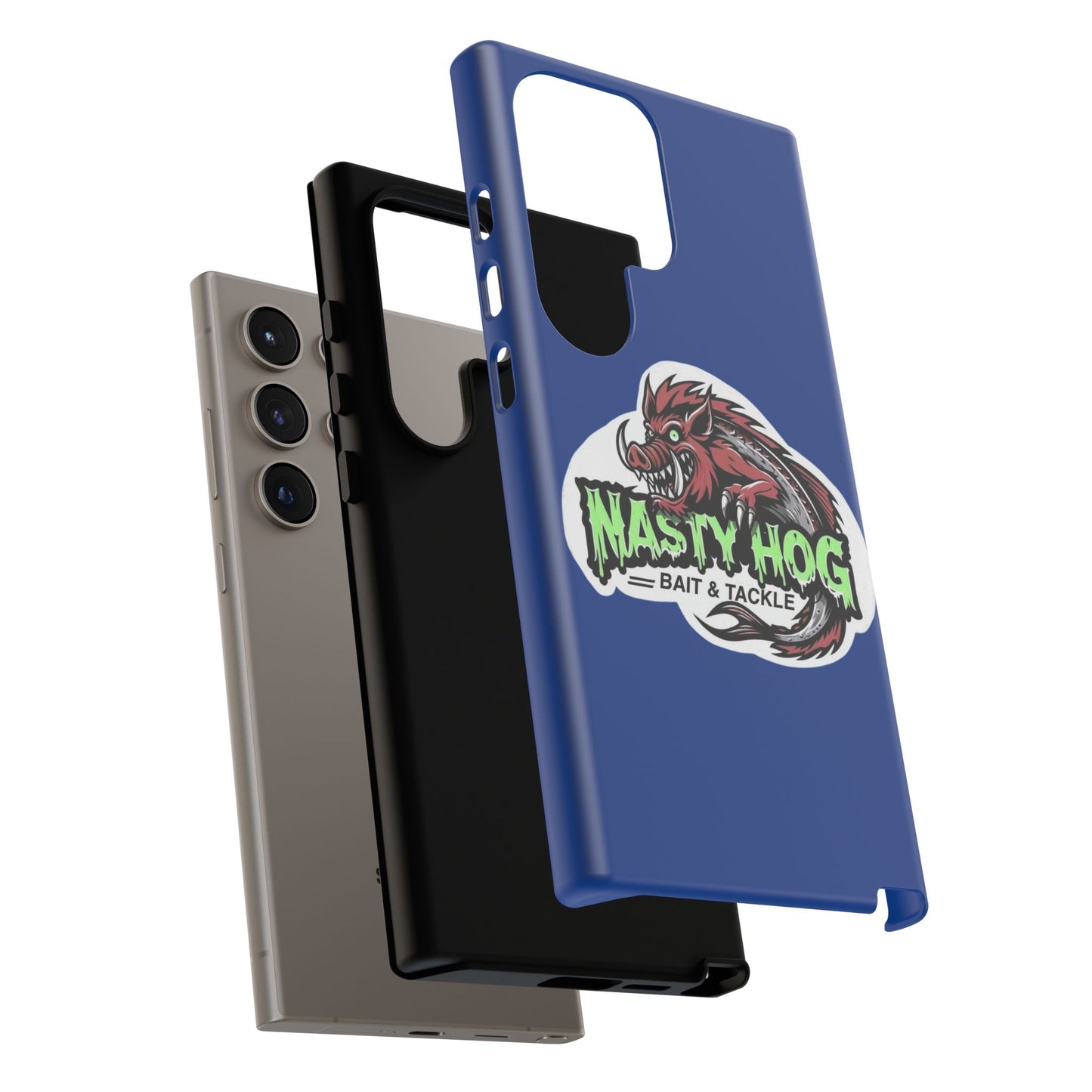 Fishing Phone Case, Nasty Hog Tackle Design for Outdoor Enthusiasts, Tough and Durable Accessories, Unique Gift for Anglers