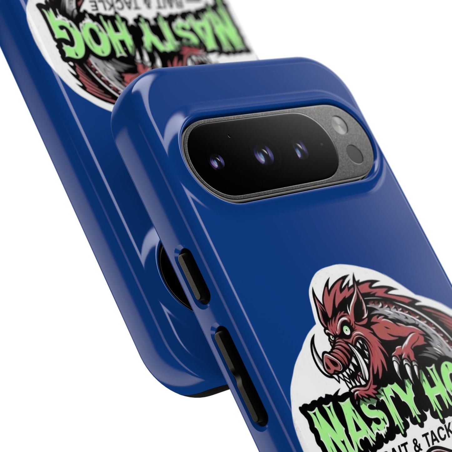 Fishing Phone Case, Nasty Hog Tackle Design for Outdoor Enthusiasts, Tough and Durable Accessories, Unique Gift for Anglers