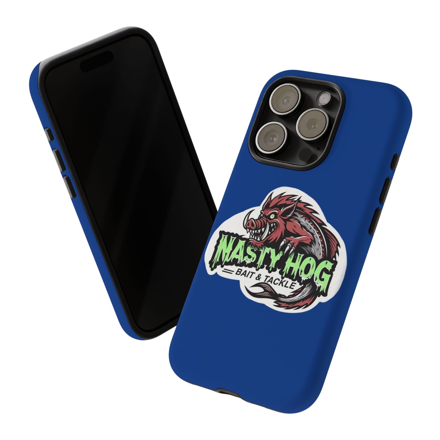 Fishing Phone Case, Nasty Hog Tackle Design for Outdoor Enthusiasts, Tough and Durable Accessories, Unique Gift for Anglers