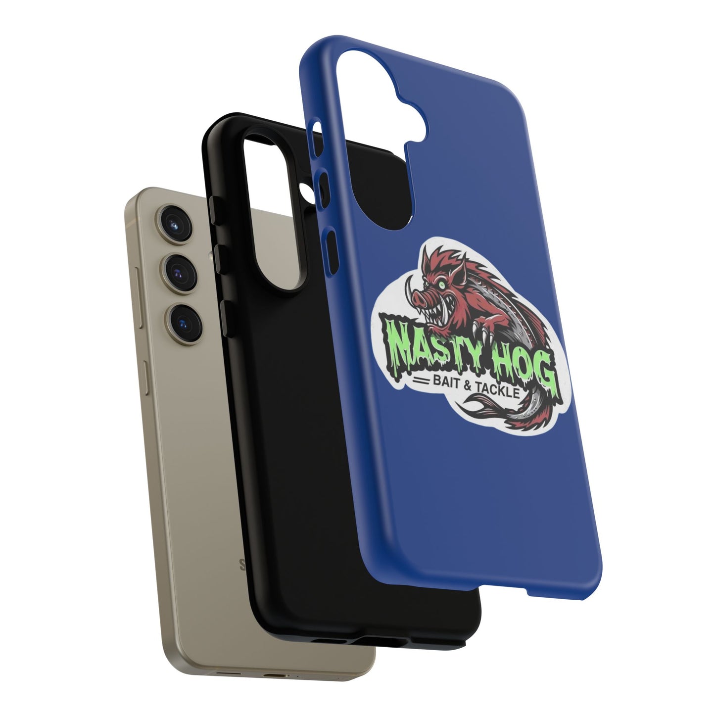 Fishing Phone Case, Nasty Hog Tackle Design for Outdoor Enthusiasts, Tough and Durable Accessories, Unique Gift for Anglers