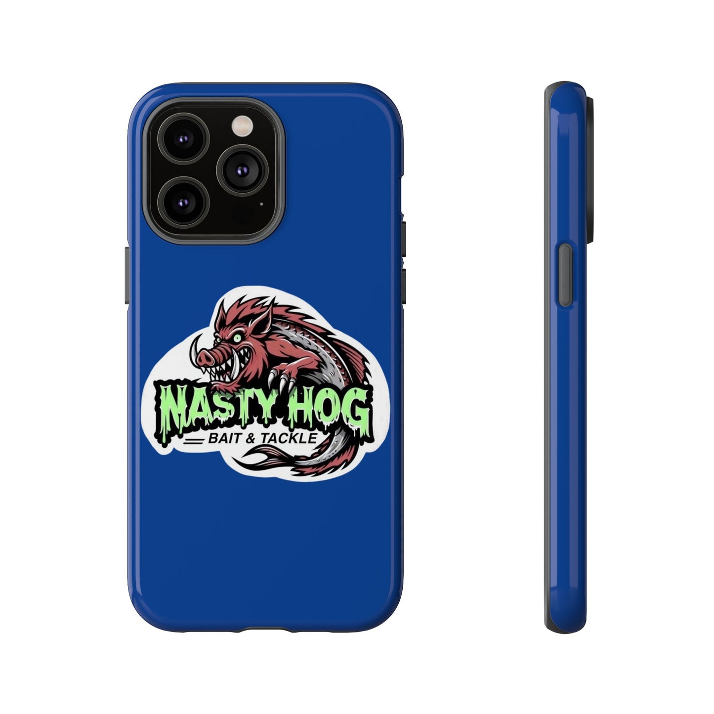 Fishing Phone Case, Nasty Hog Tackle Design for Outdoor Enthusiasts, Tough and Durable Accessories, Unique Gift for Anglers