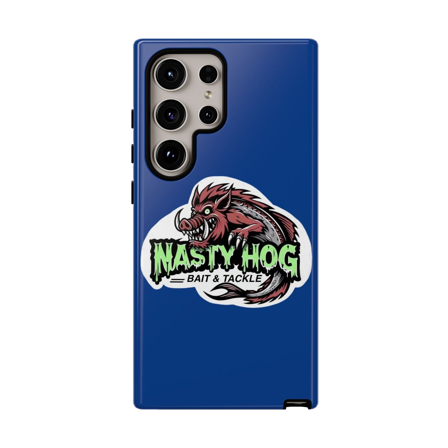 Fishing Phone Case, Nasty Hog Tackle Design for Outdoor Enthusiasts, Tough and Durable Accessories, Unique Gift for Anglers